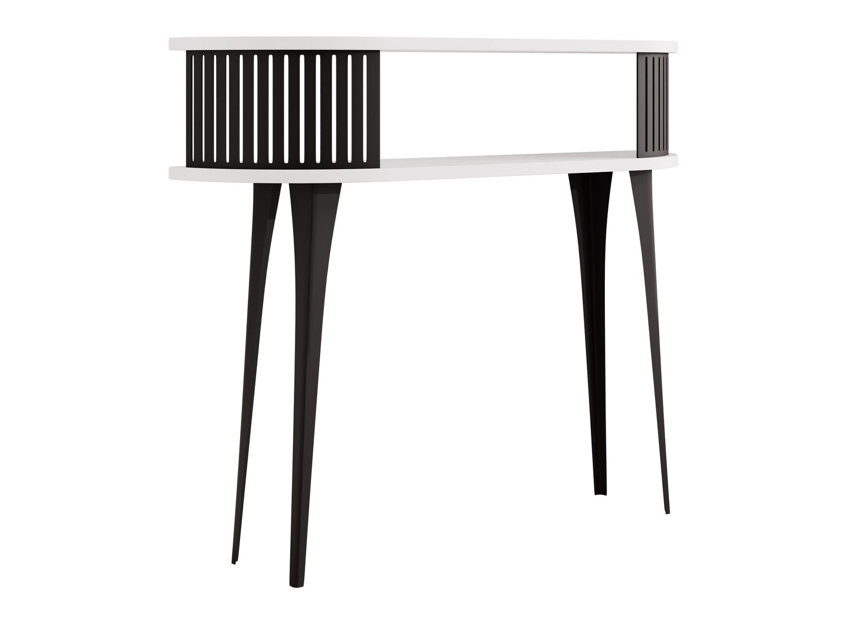 Console table Vitum (Black + White)