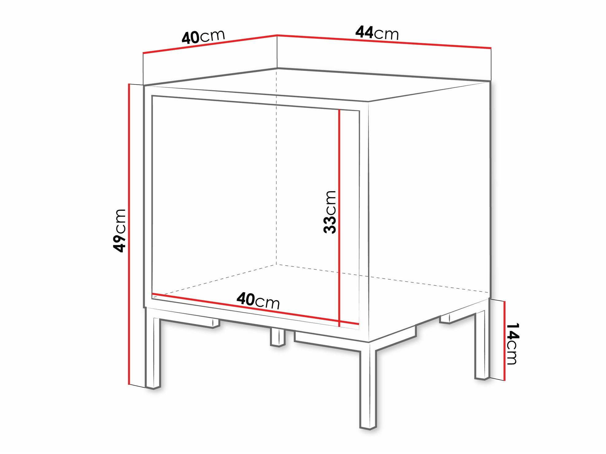 Bedside table Fabula