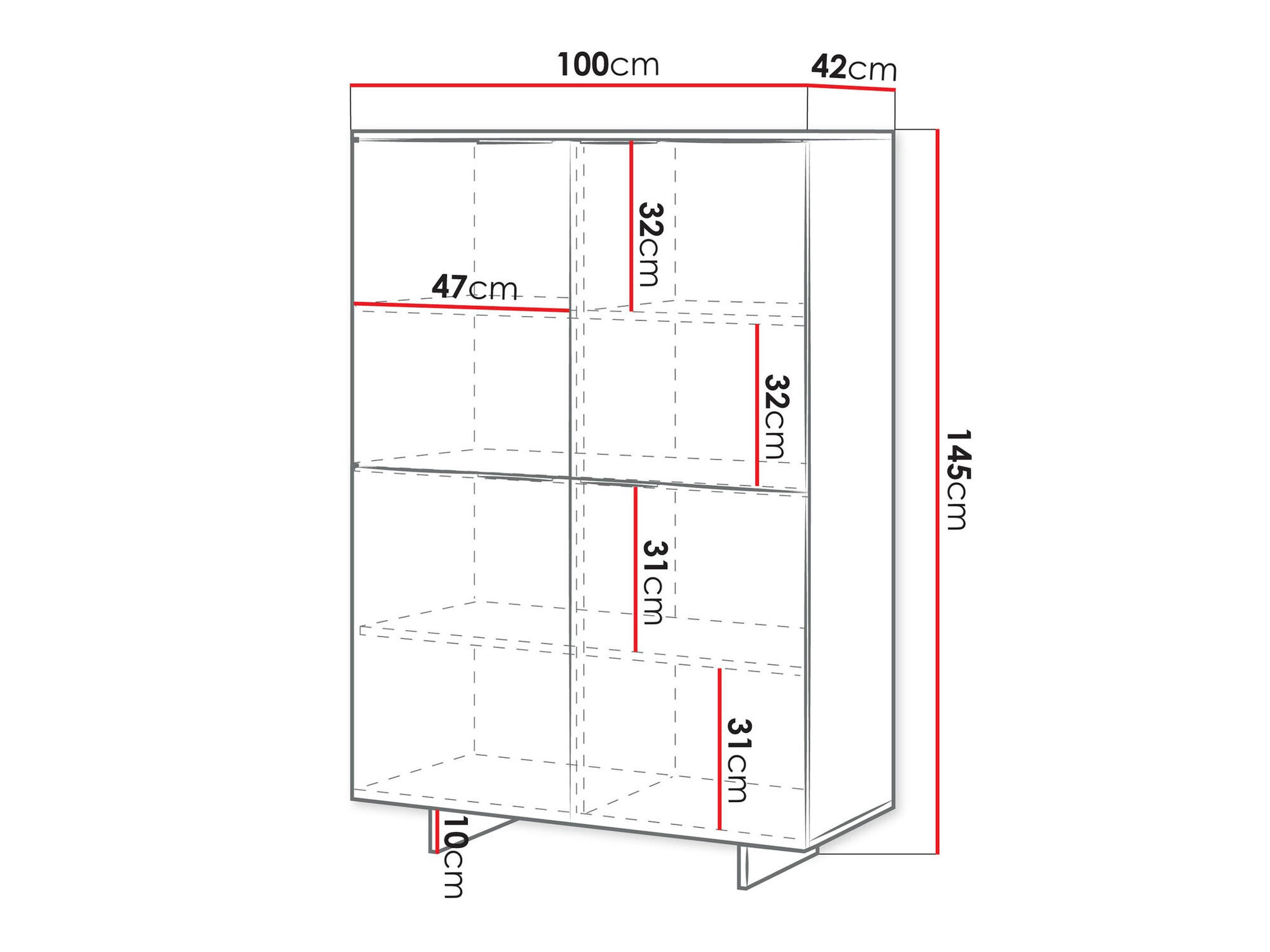 Bookcase Flotei 103