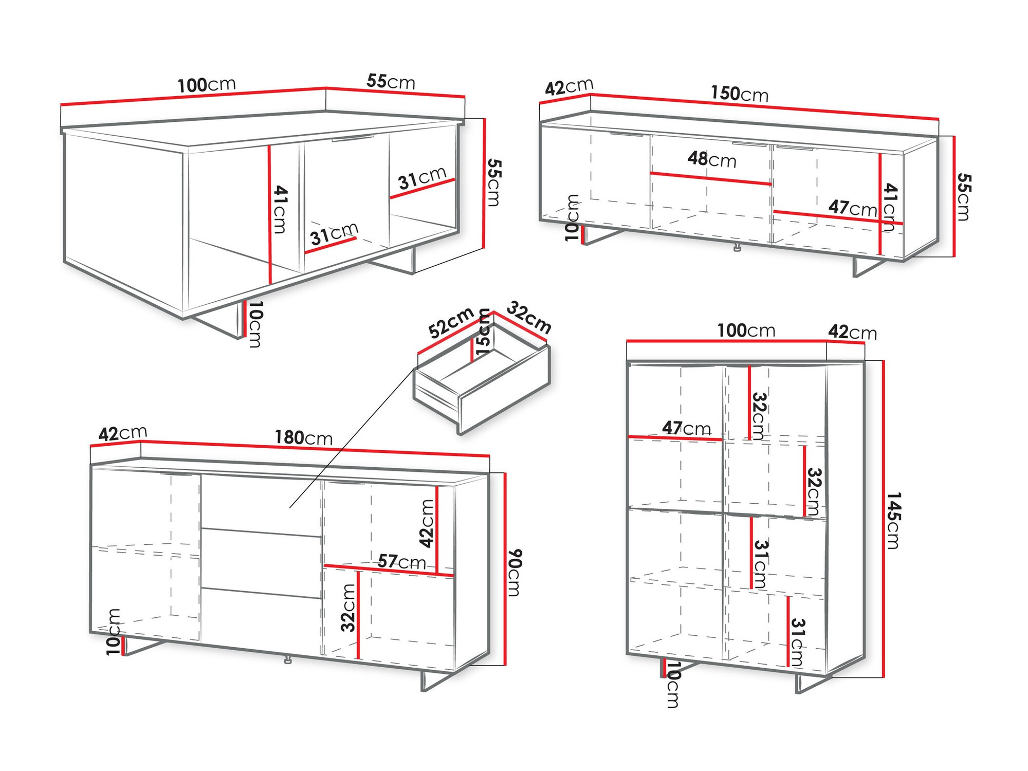 Living room set Flotei 109
