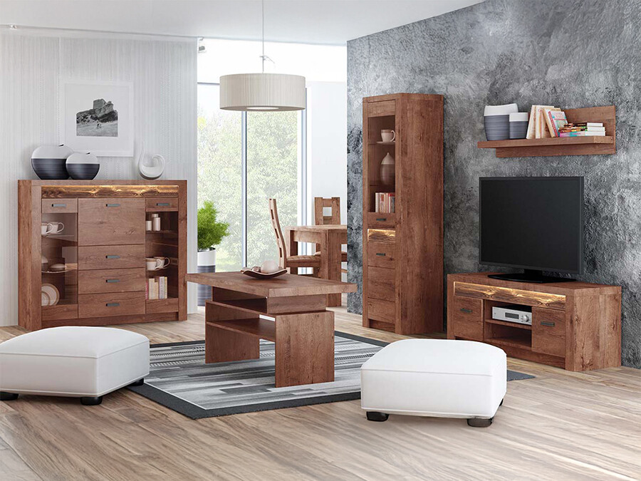 Living room set Serfeno 122 (Light ash)