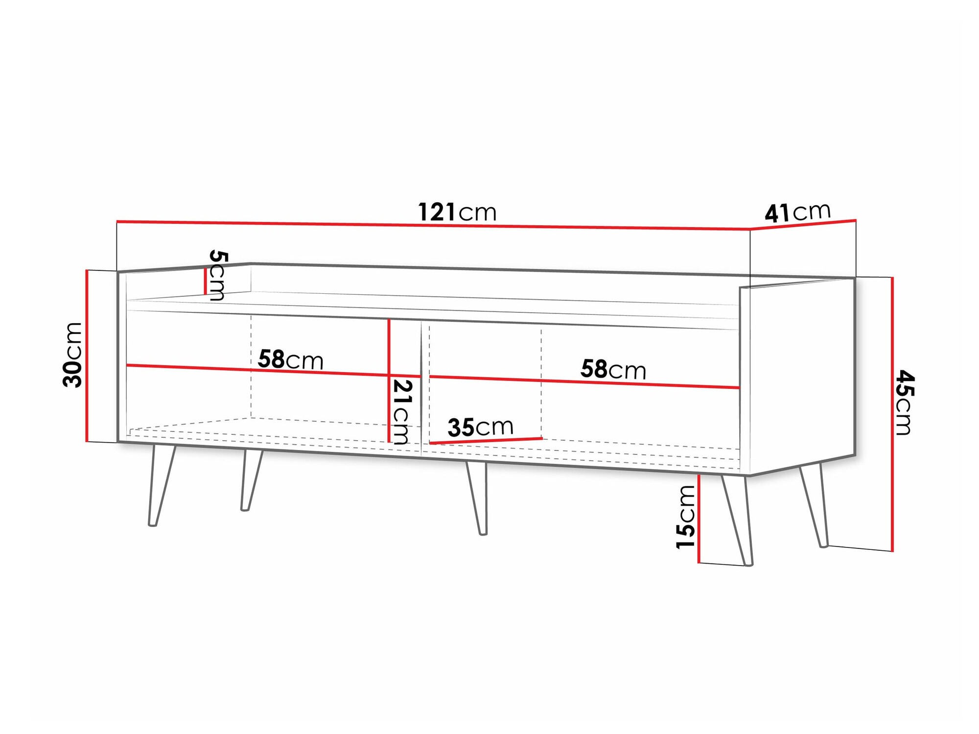 TV stand Mirfivu 106