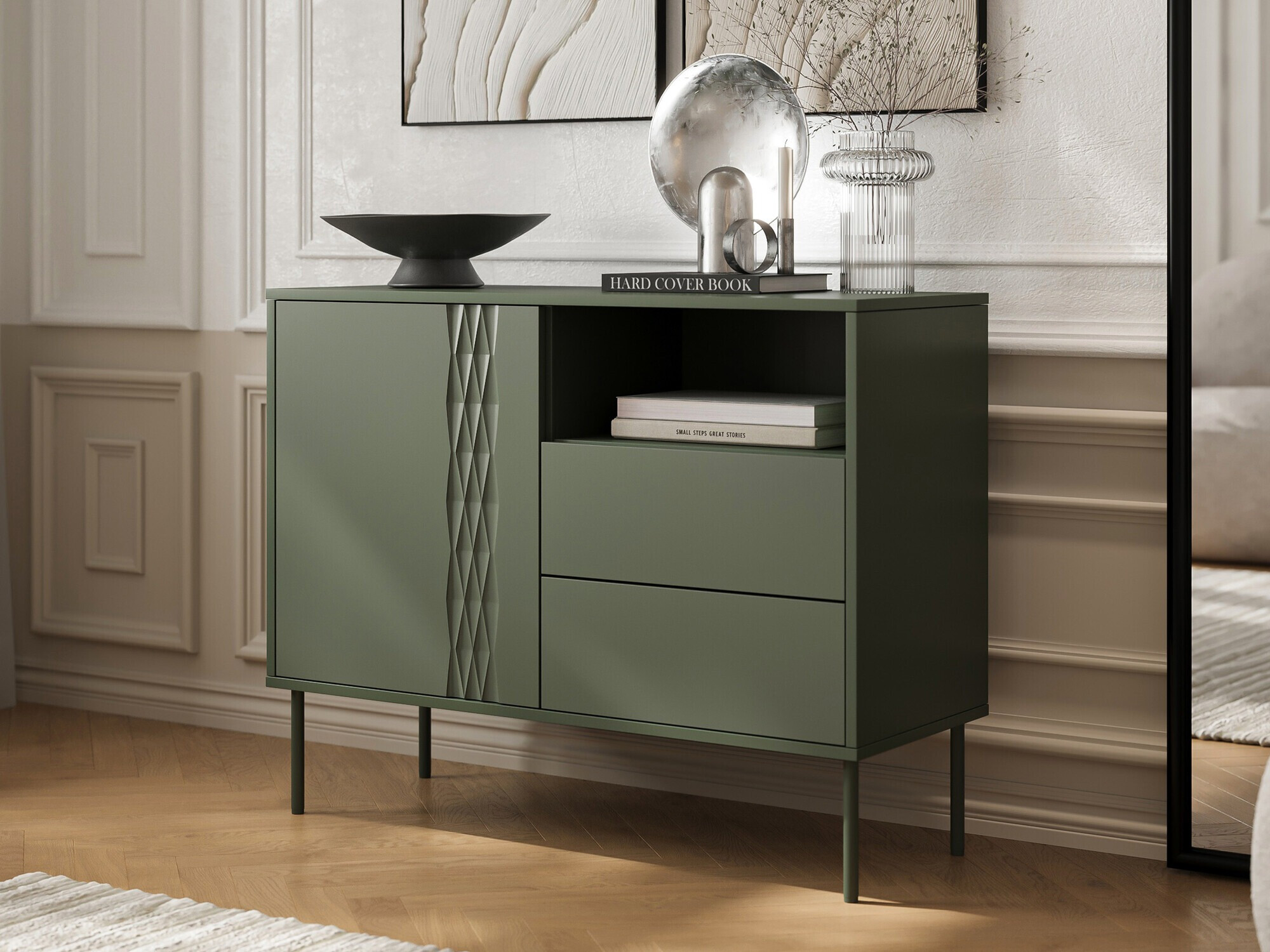 Chest of drawers Tolete 100 (Green)