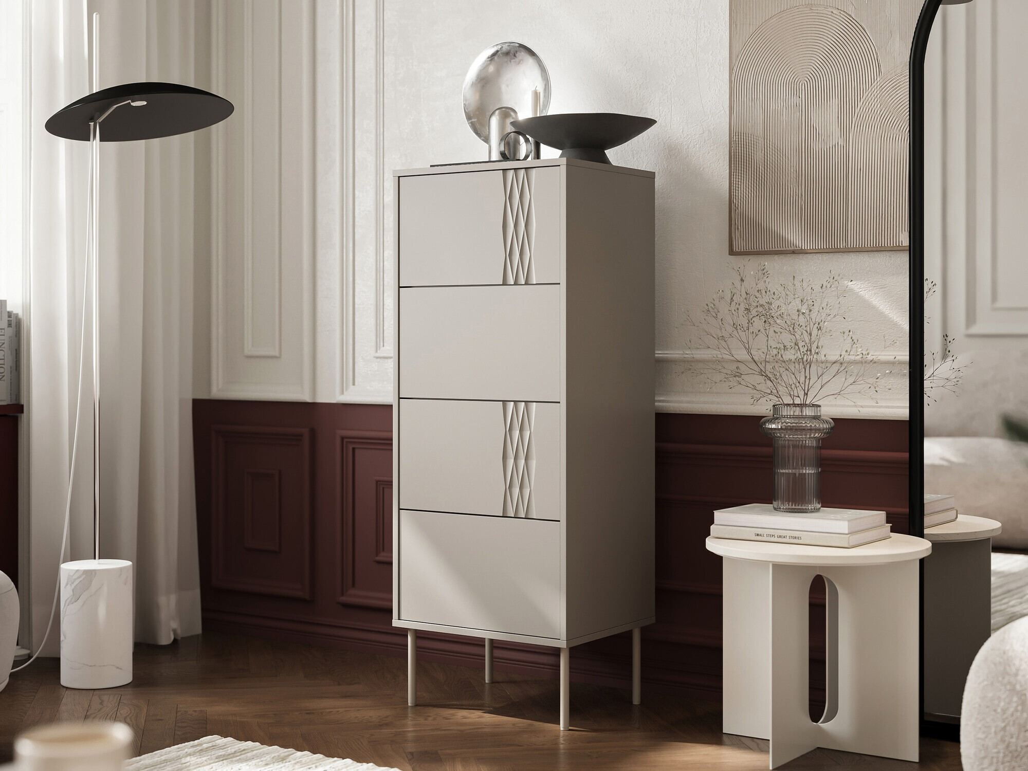 Chest of drawers Tolete 102 (Beige)