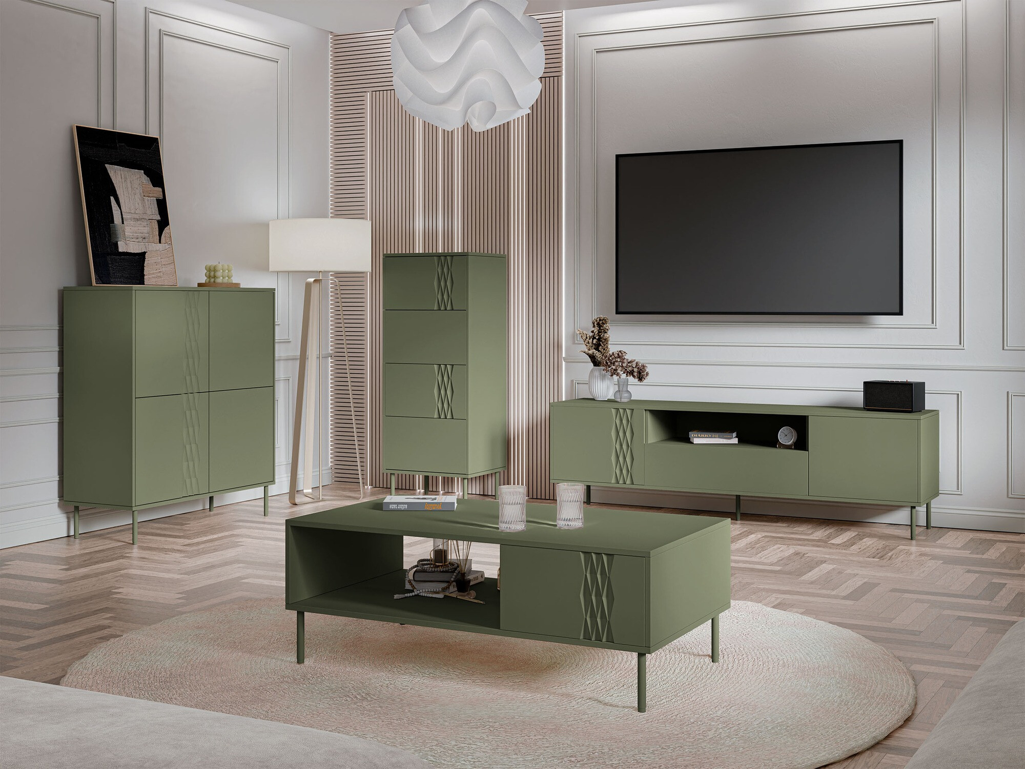 Coffee table Tolete 103 (Green)
