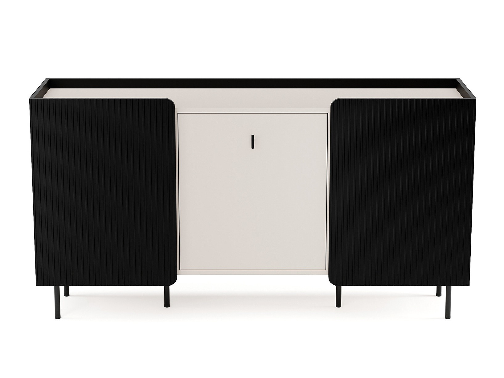 Sideboard Mansfield 101 (Black + Cashmere)