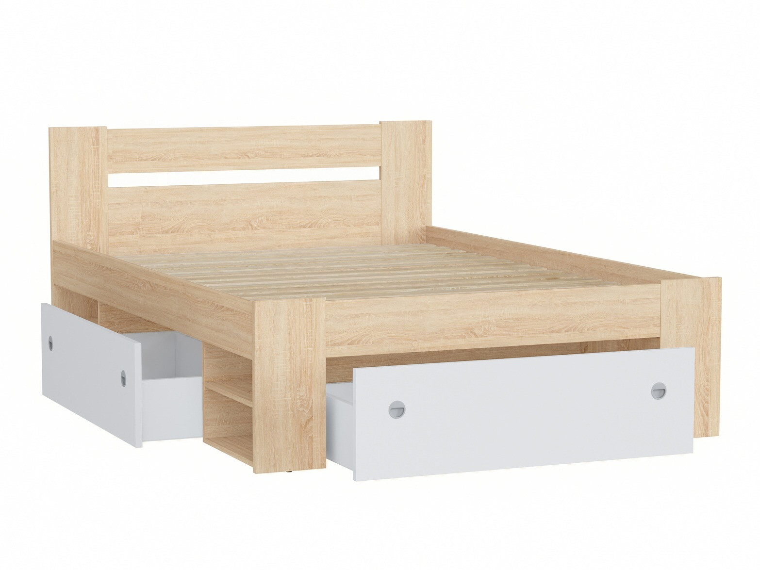 Bed Novsore 128 (Sonoma oak)