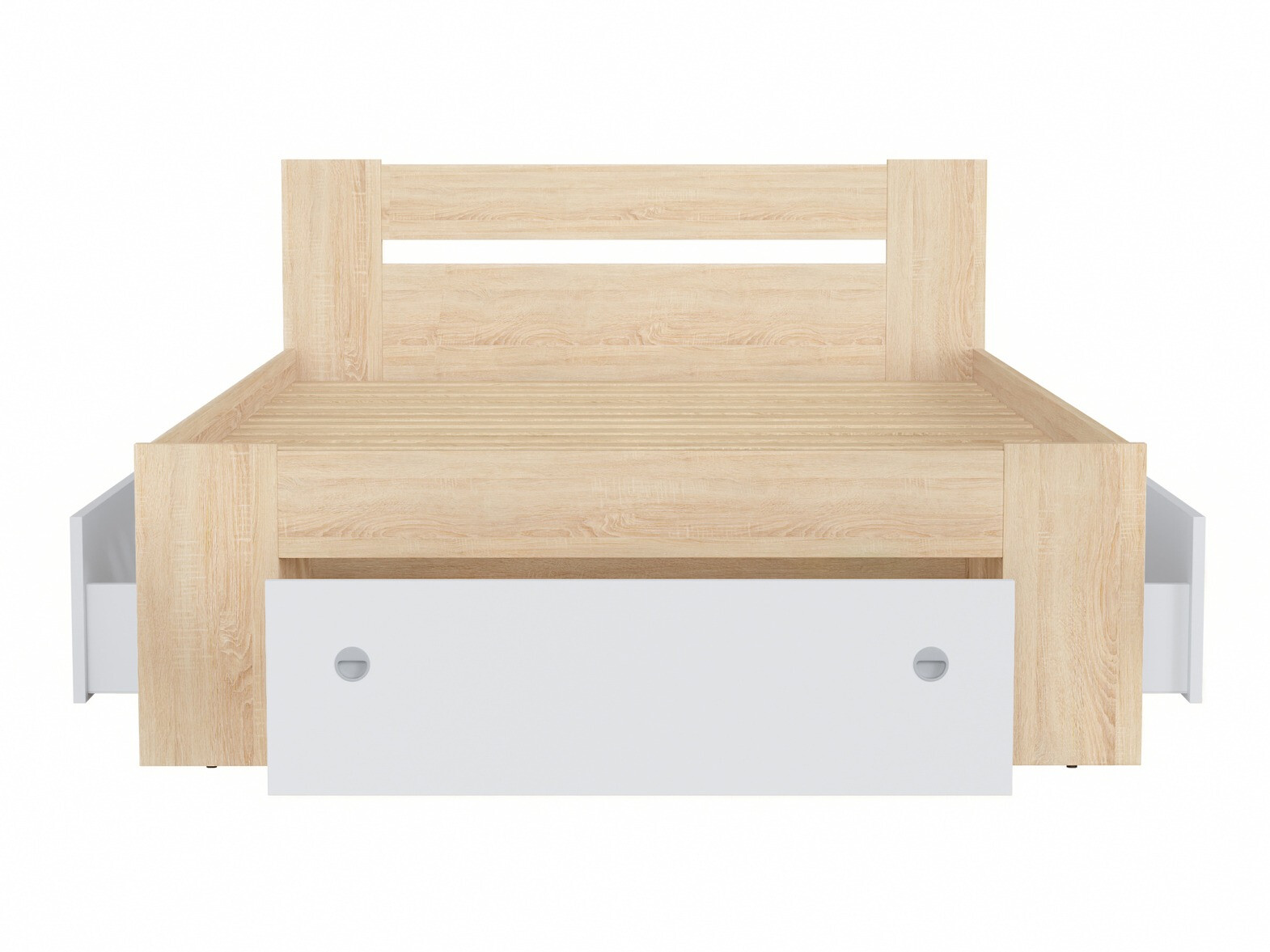 Bed Novsore 128 (Sonoma oak)