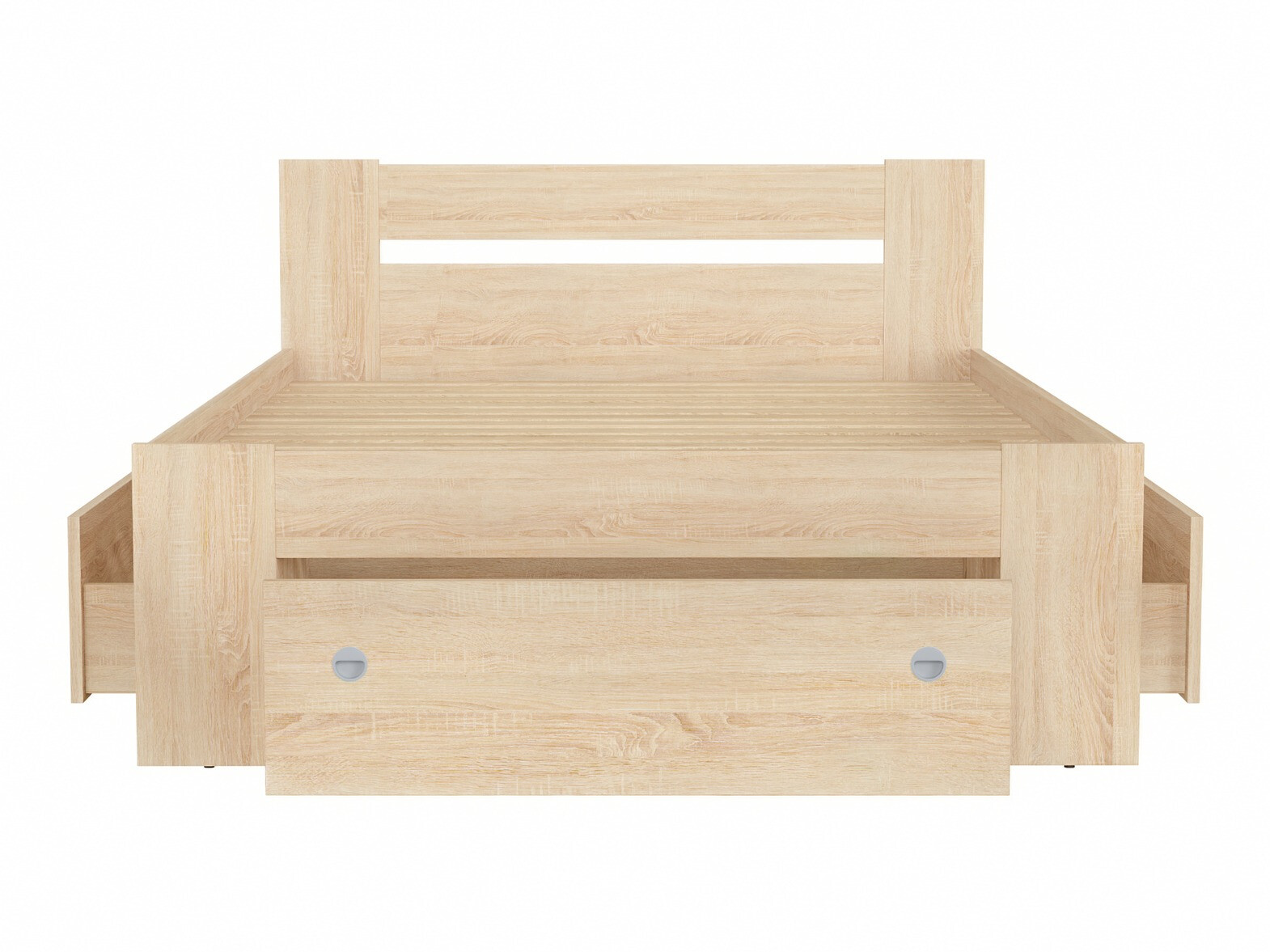 Bed Novsore 128 (Sonoma oak)