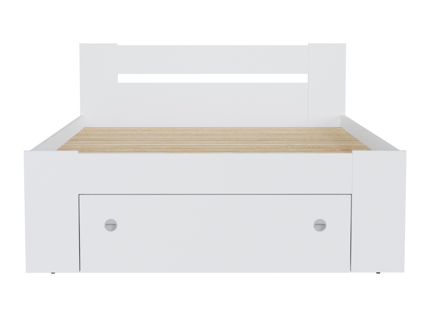 Bed Novsore 128 (White)