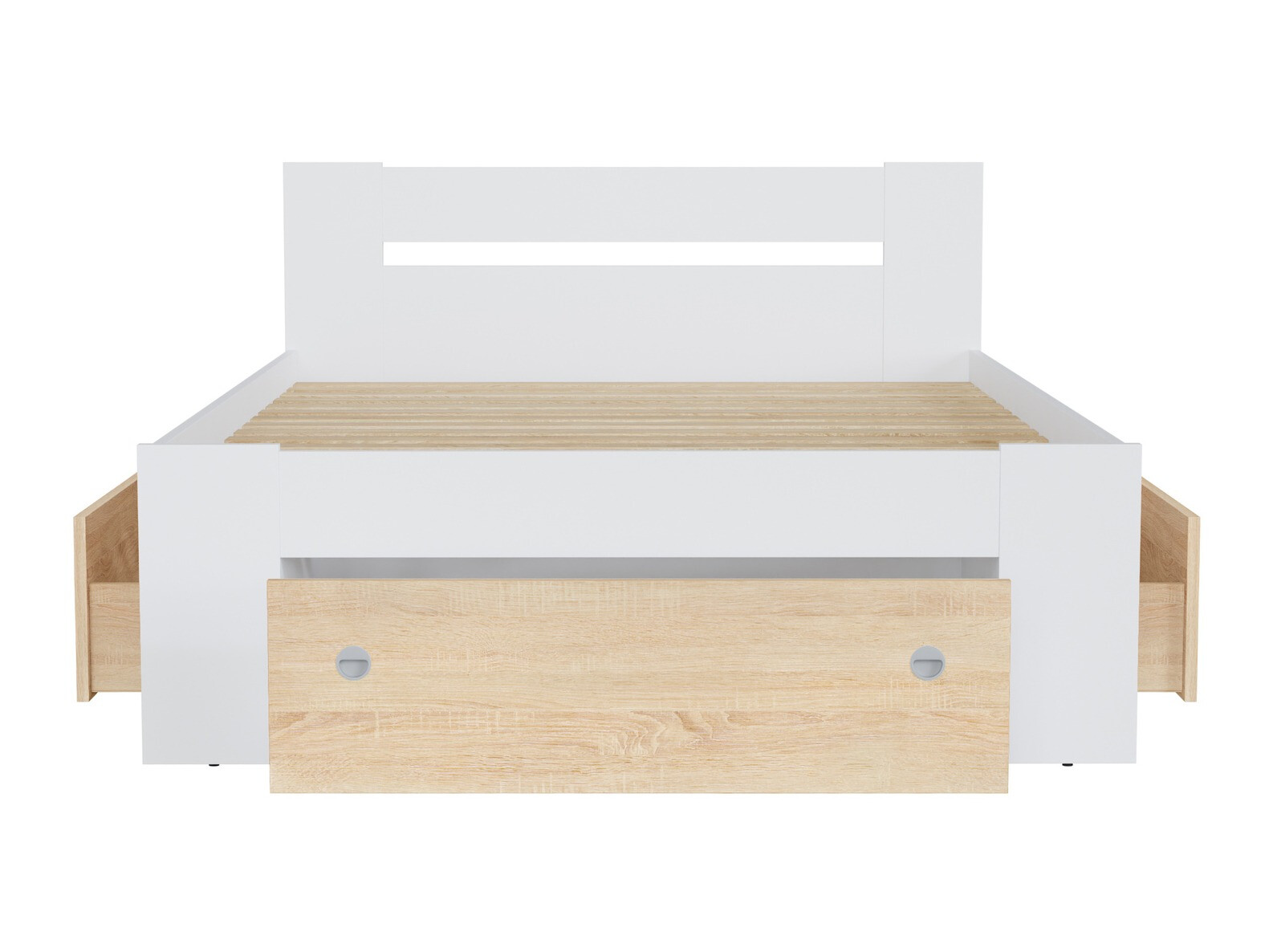 Bed Novsore 128 (White)