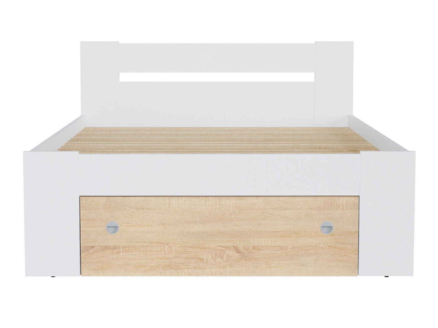 Bed Novsore 128 (White)