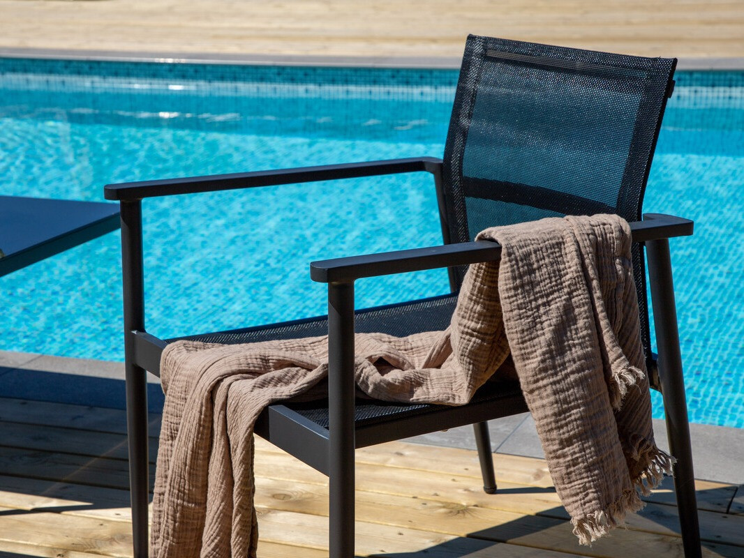 Outdoor furniture set Dallas 4632 (Black)