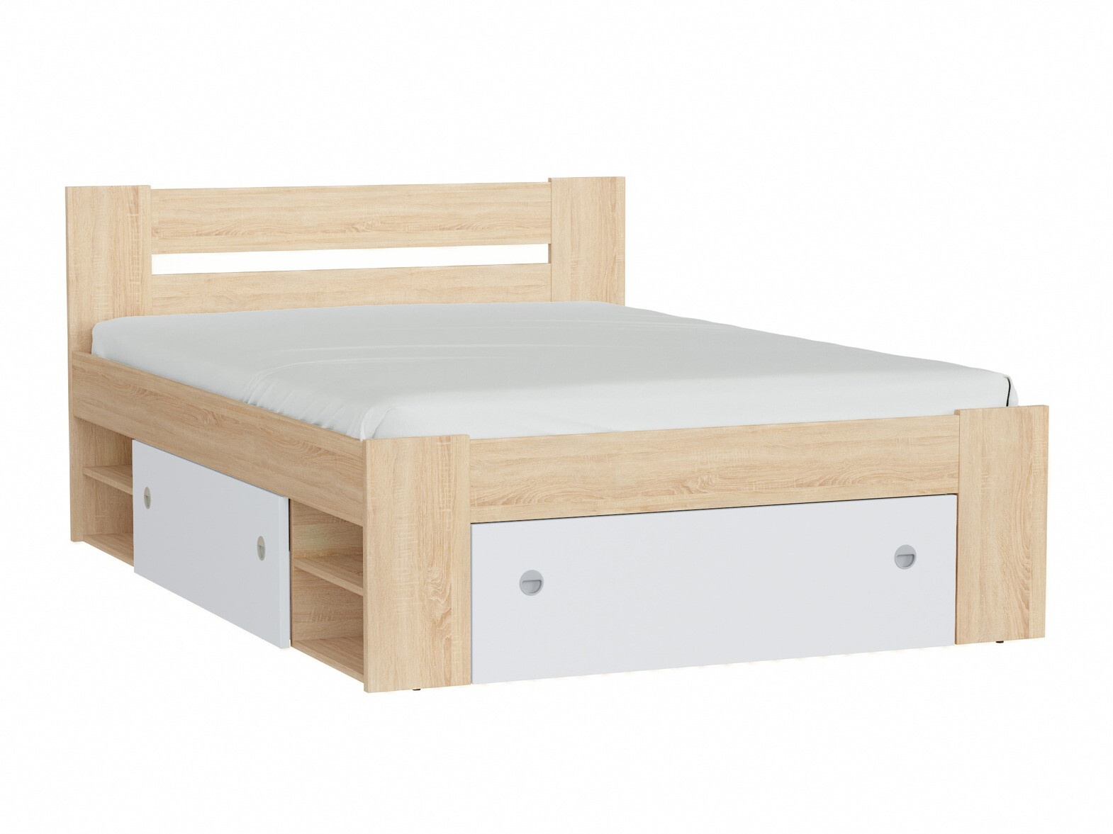 Bed Novsore 130 (Sonoma oak)