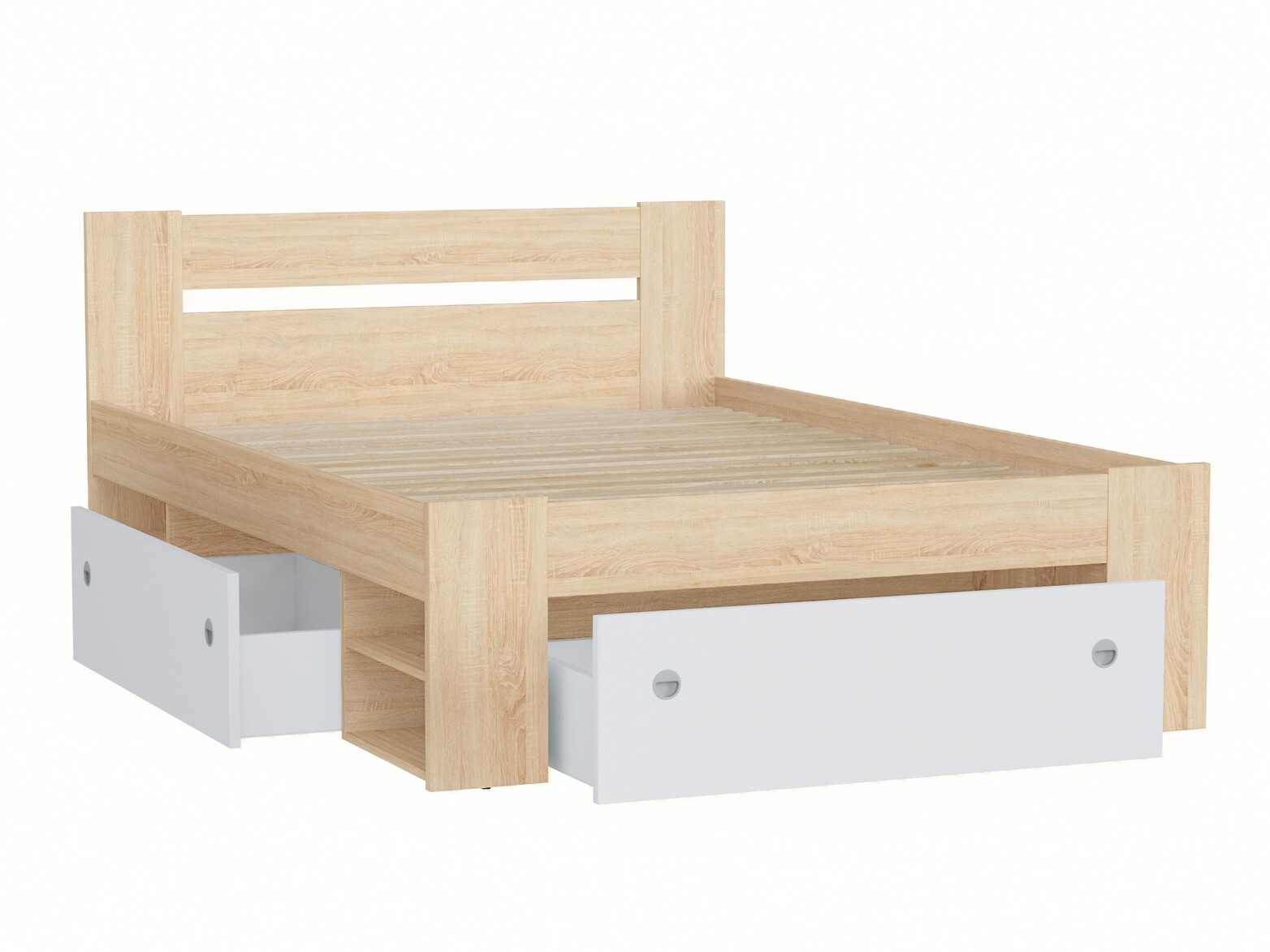 Bed Novsore 130 (Sonoma oak)