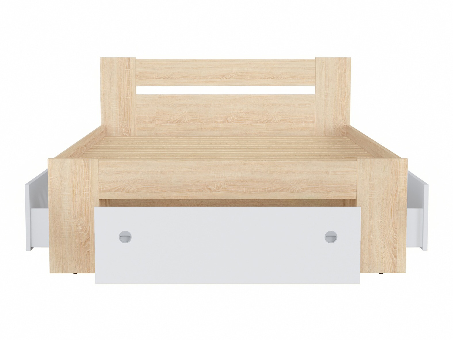 Bed Novsore 130 (Sonoma oak)