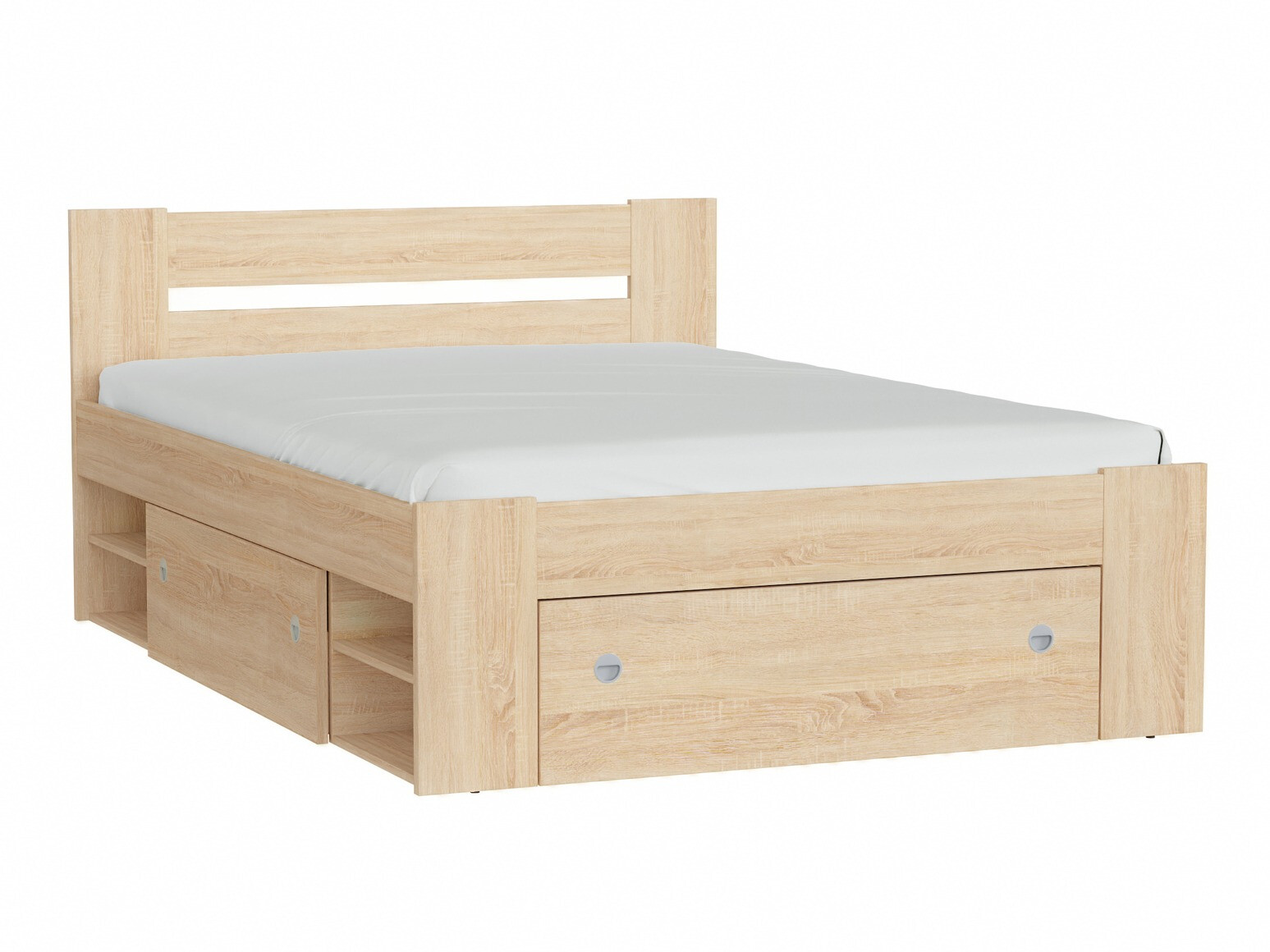 Bed Novsore 130 (Sonoma oak)