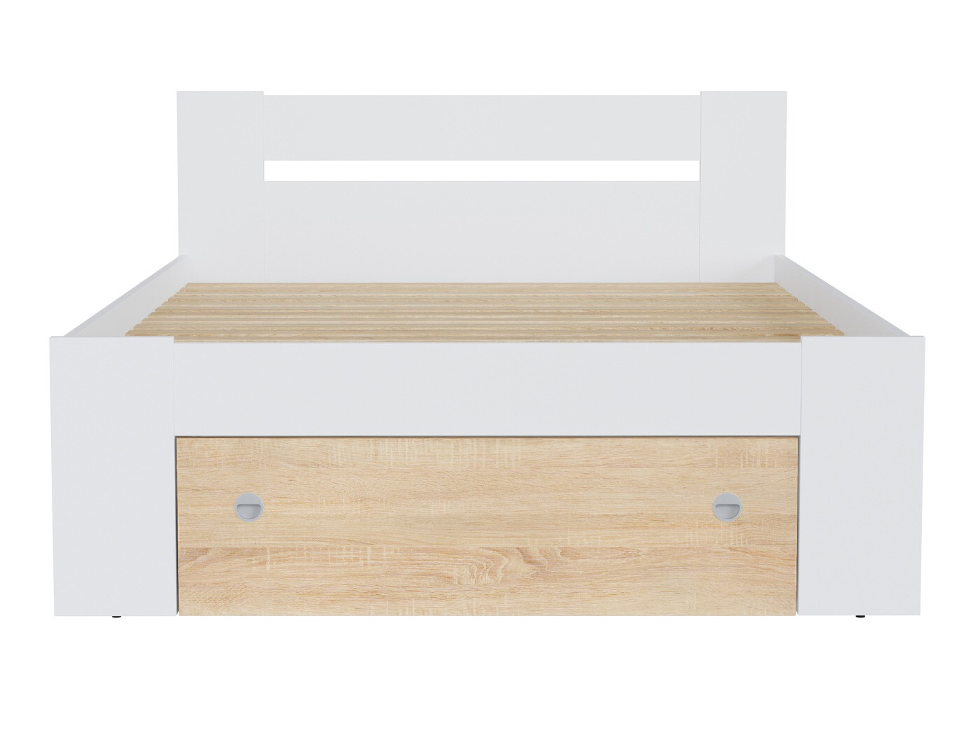 Bed Novsore 130 (White)