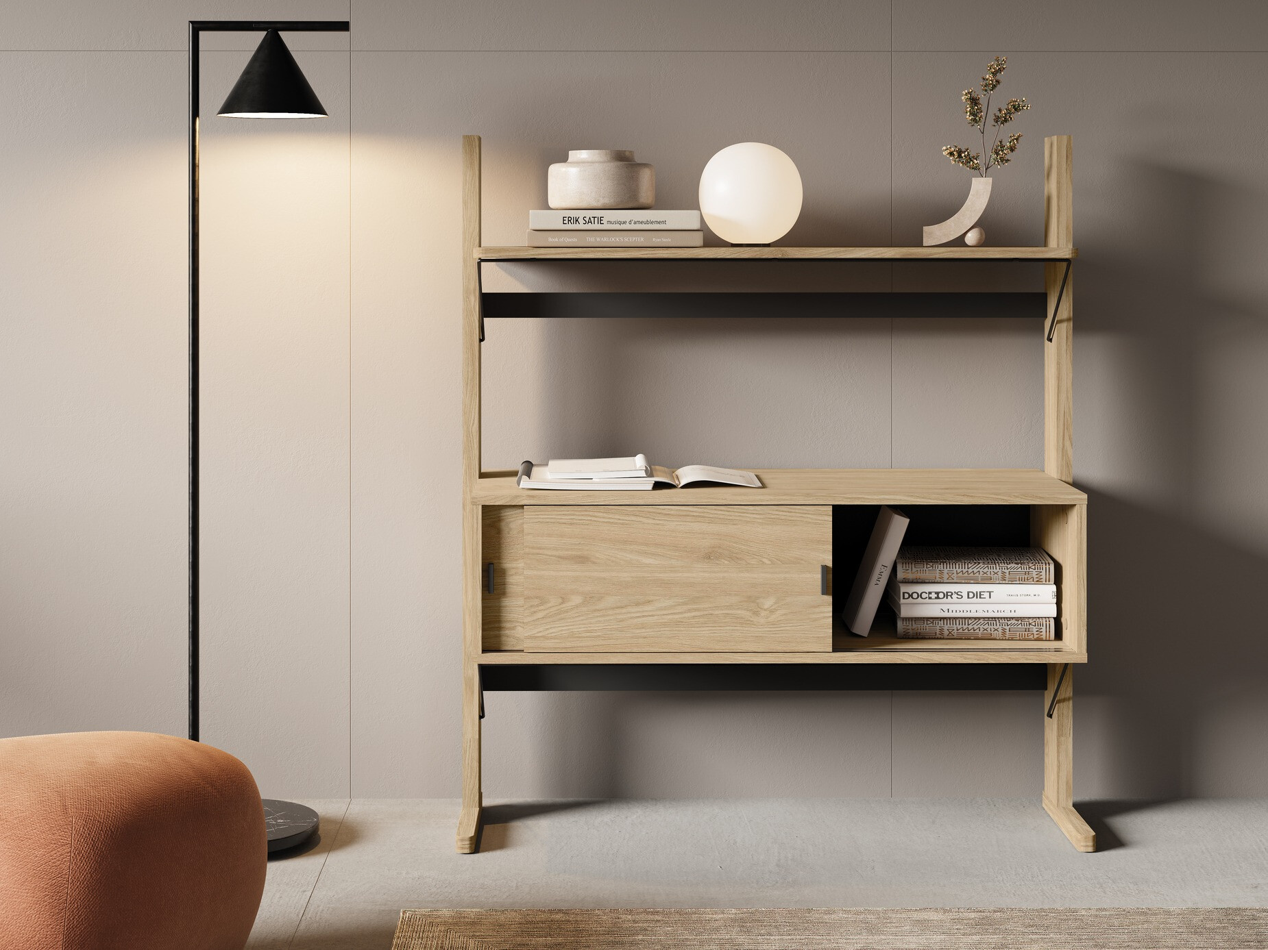 Bookcase Feleliu 102