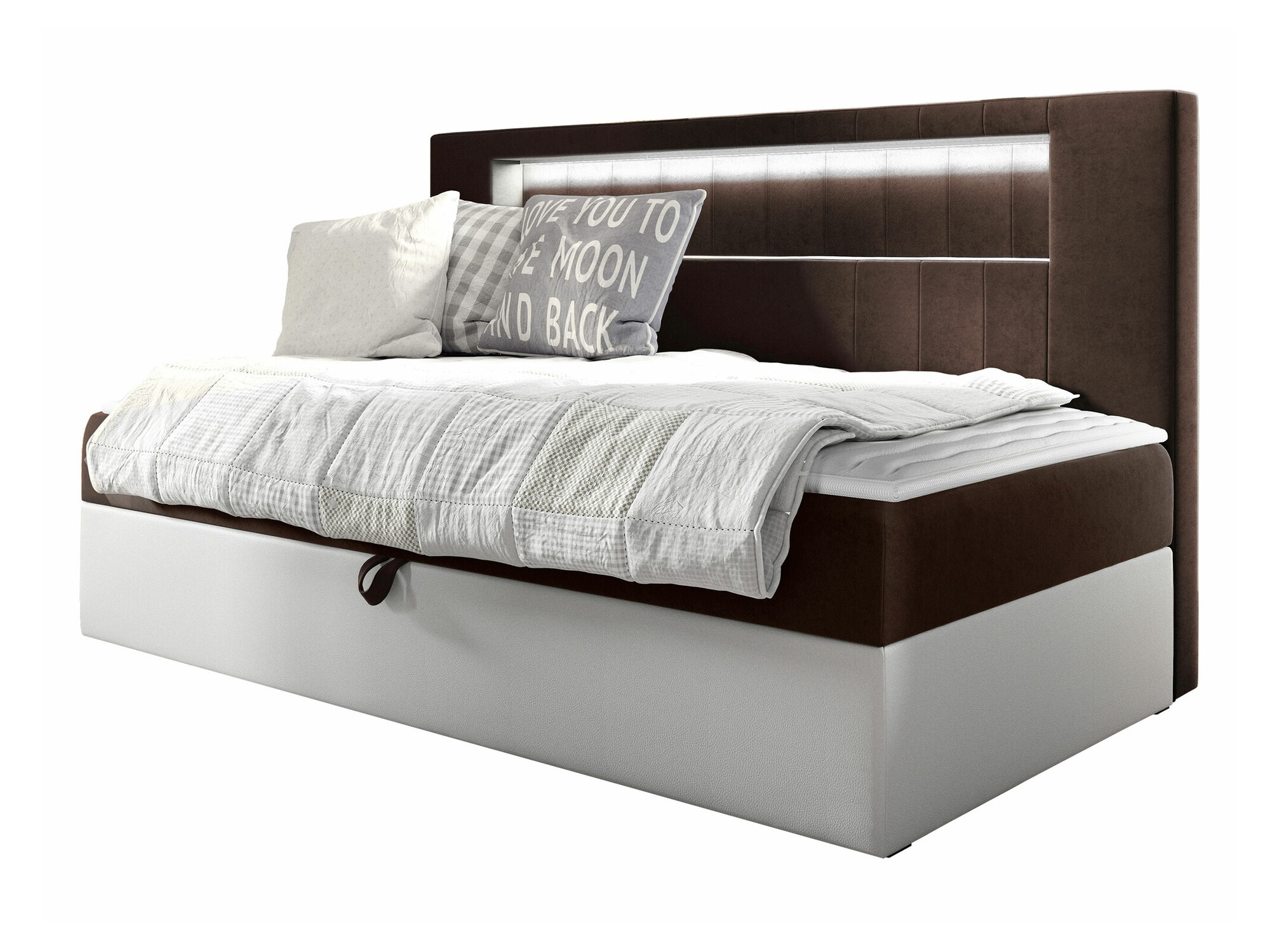Continental bed Lucus IV (Soft 017 + Fresh 4)