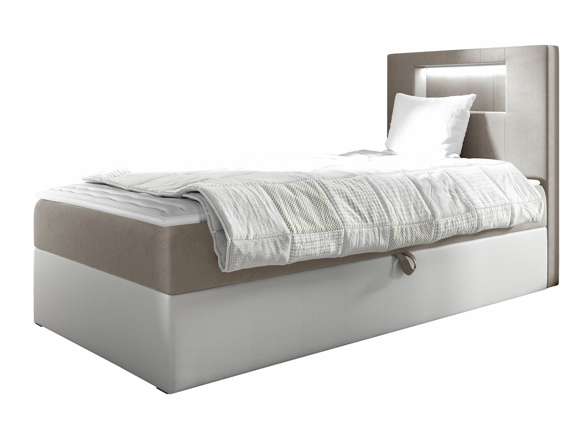 Continental bed Lucus V (Soft 017 + Fresh 1)