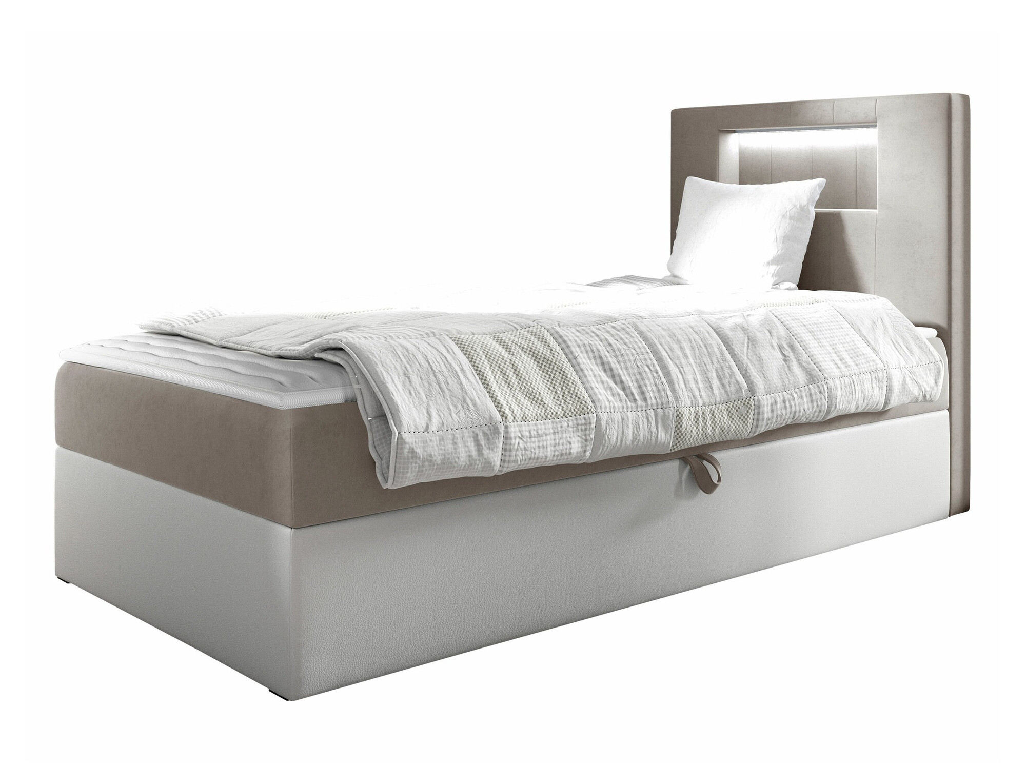 Continental bed Lucus V (Soft 017 + Fresh 1)
