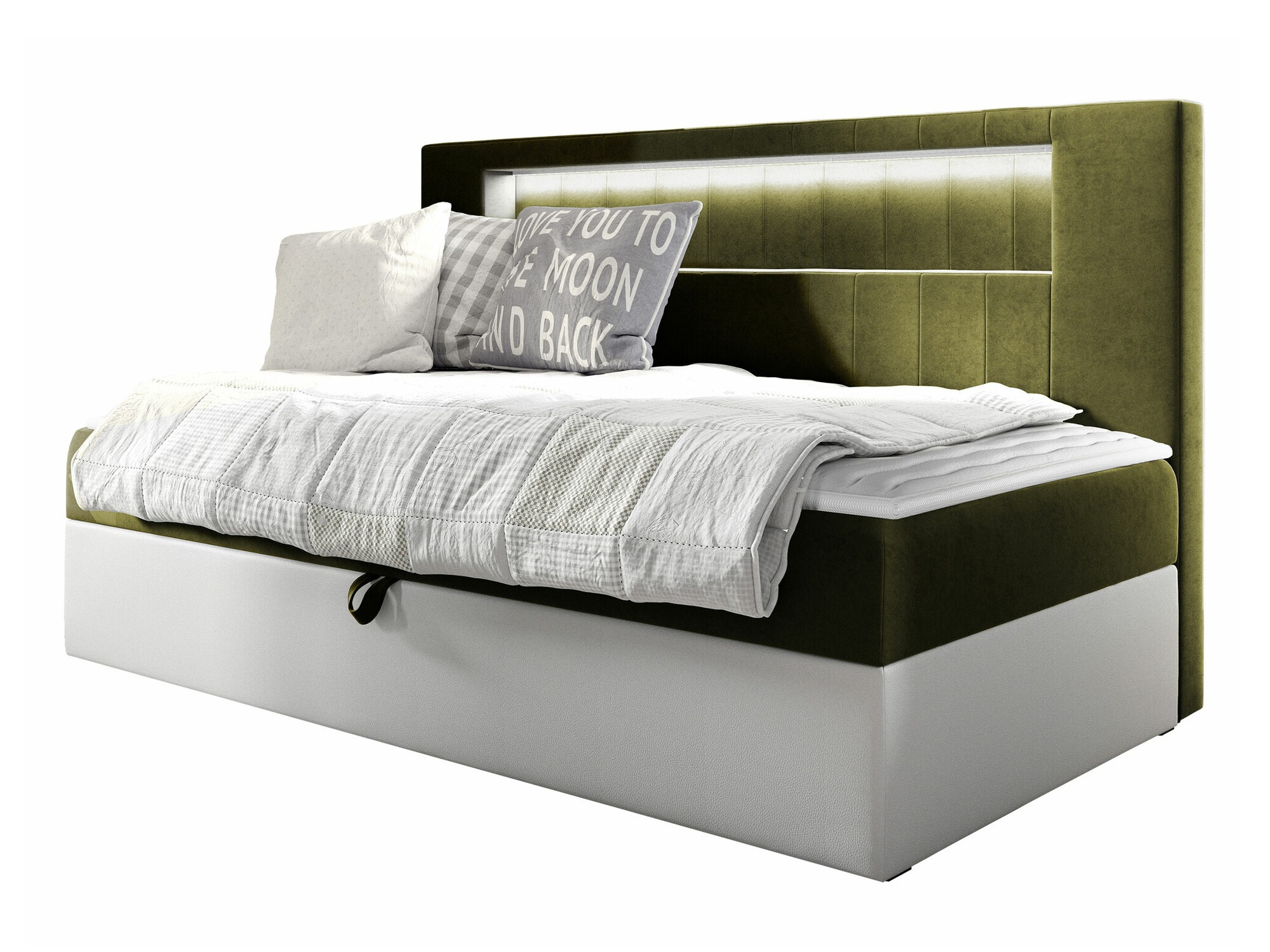 Continental bed Lucus IV (Soft 017 + Fresh 12)