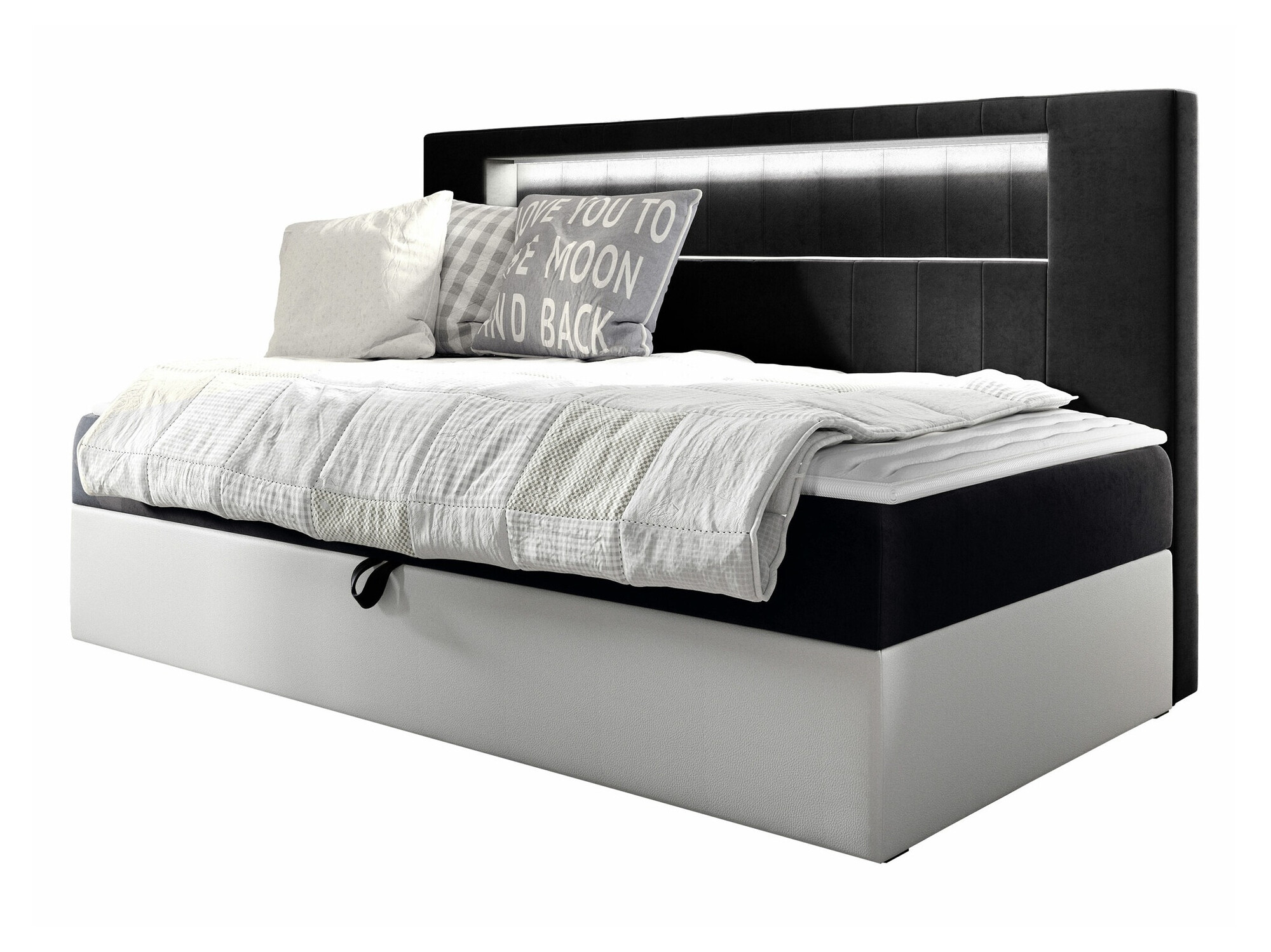 Continental bed Lucus IV (Soft 017 + Fresh 17)