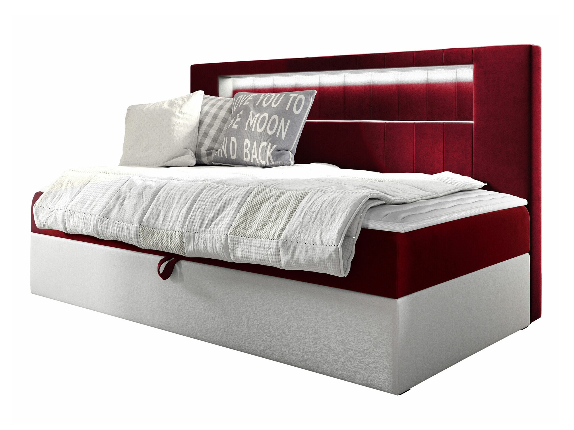 Continental bed Lucus IV (Soft 017 + Fresh 8)
