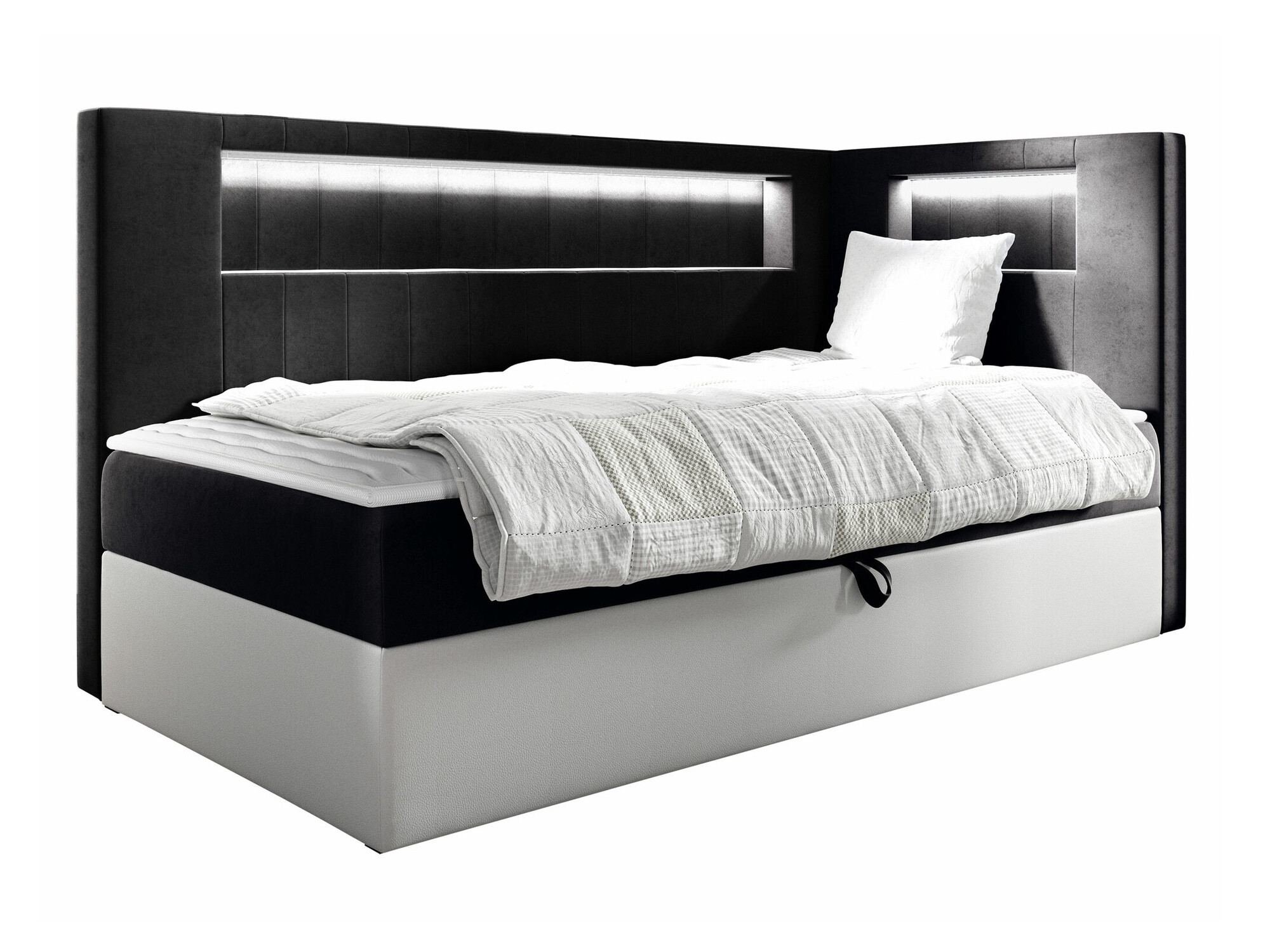 Continental bed Lucus VIII (Soft 017 + Fresh 17)