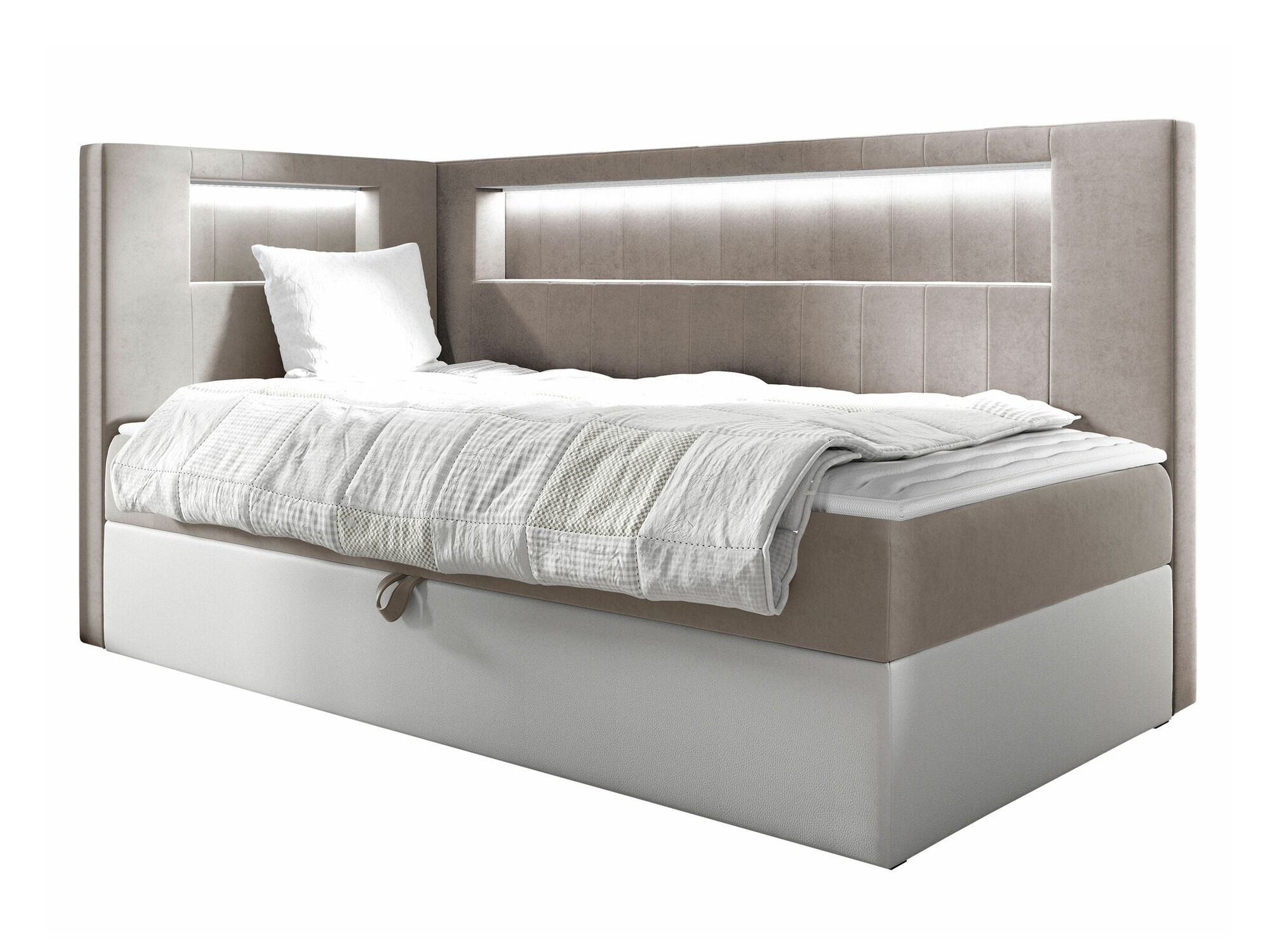 Continental bed Lucus VIII (Soft 017 + Fresh 1)
