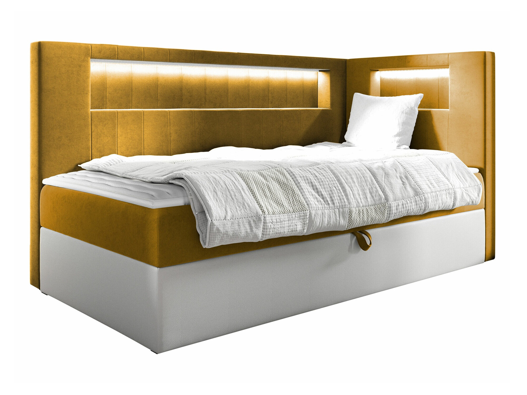 Continental bed Lucus VIII (Soft 017 + Fresh 37)