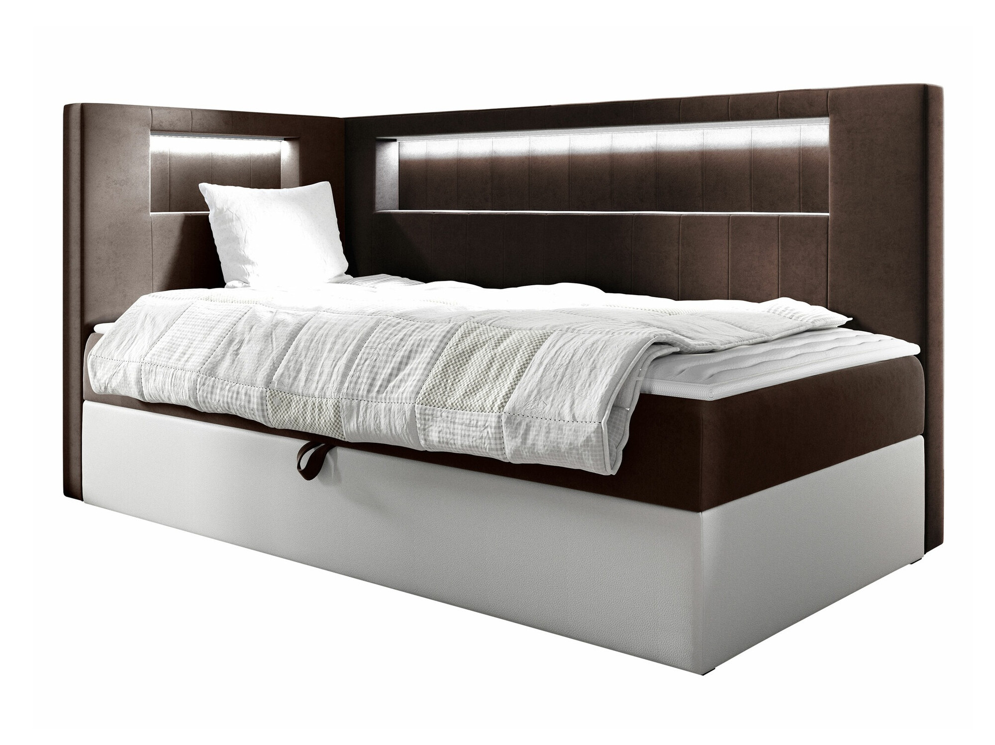 Continental bed Lucus VIII (Soft 017 + Fresh 4)