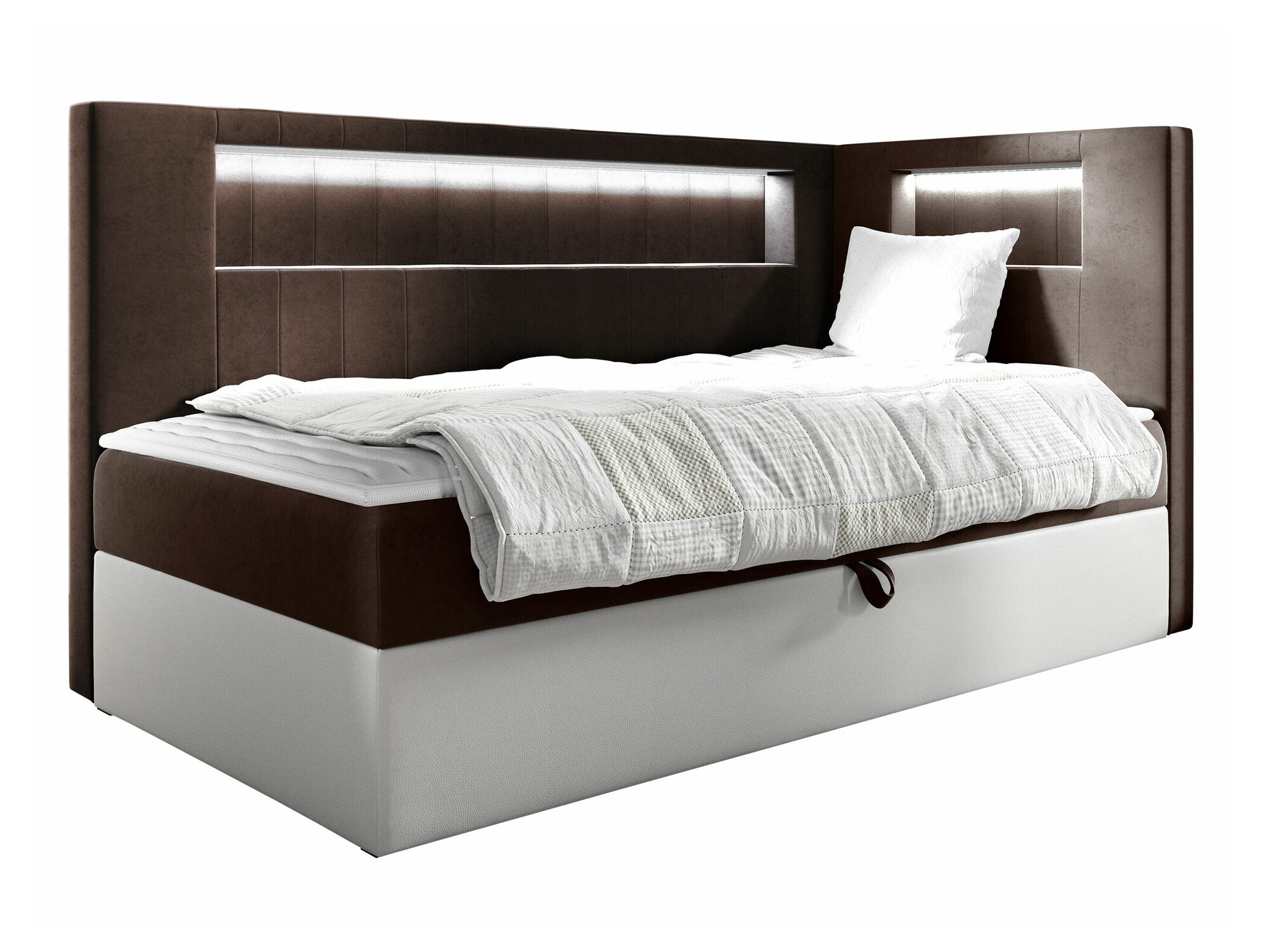Continental bed Lucus VIII (Soft 017 + Fresh 4)
