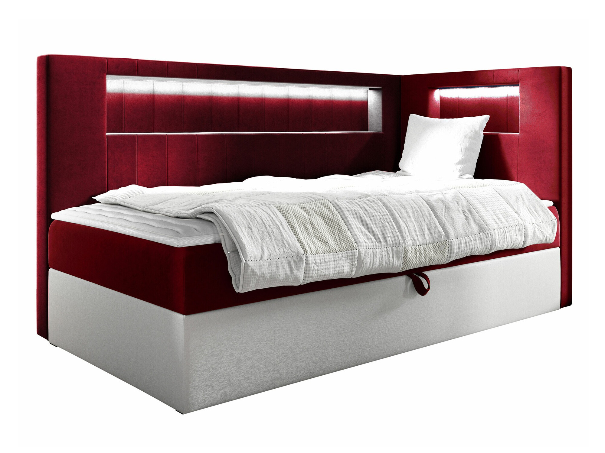 Continental bed Lucus VIII (Soft 017 + Fresh 8)