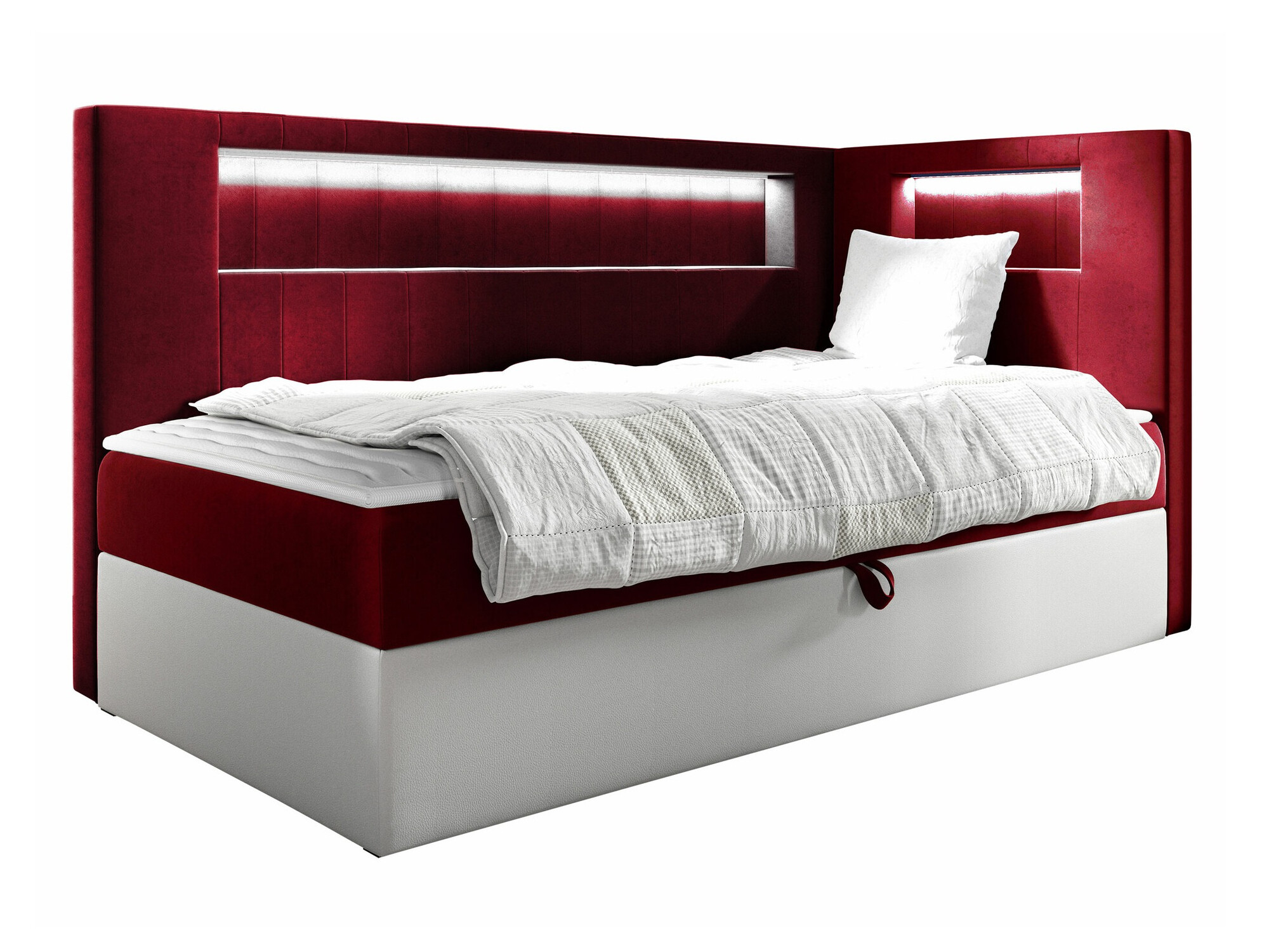 Continental bed Lucus VIII (Soft 017 + Fresh 8)