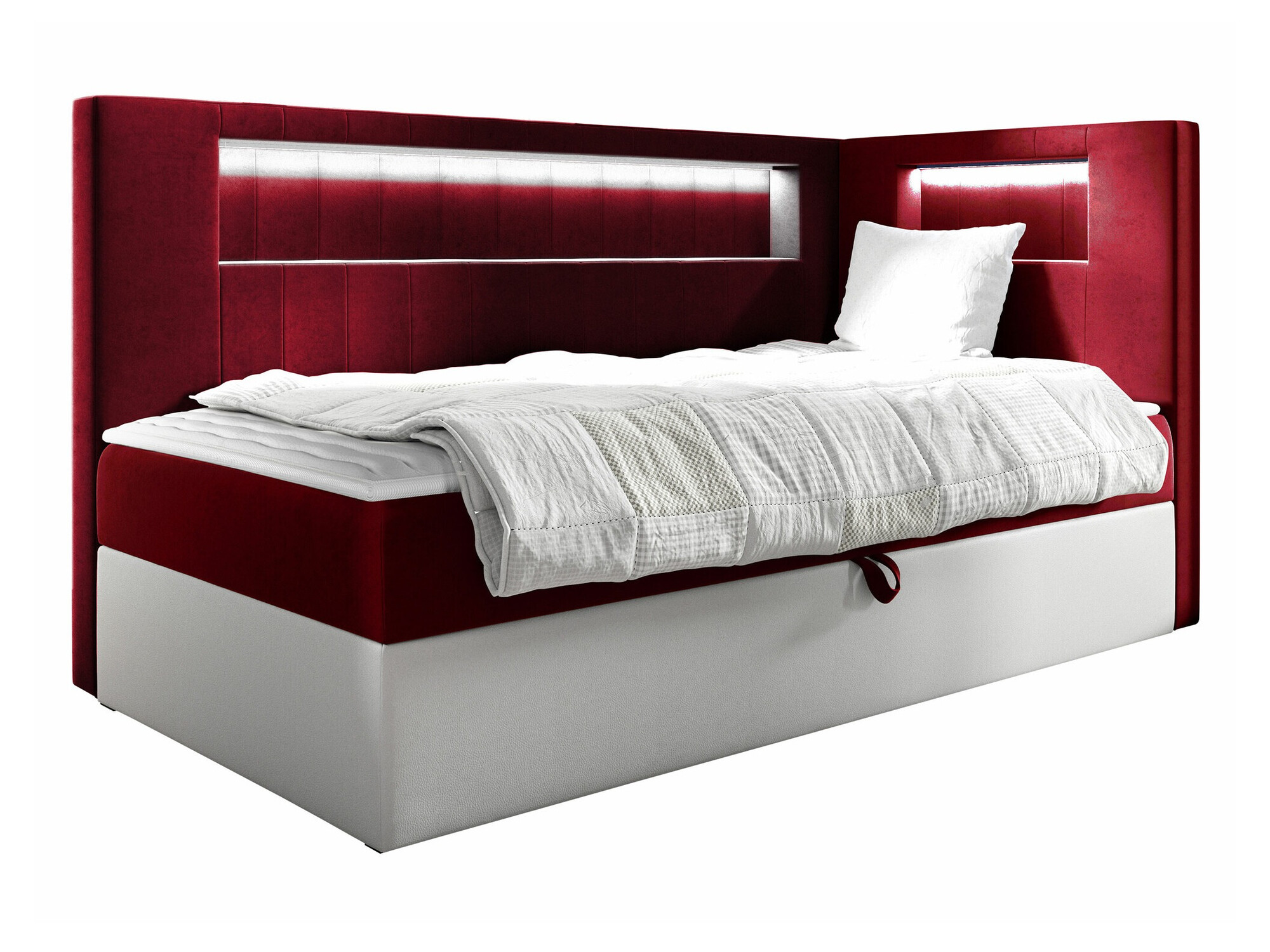 Continental bed Lucus VIII (Soft 017 + Fresh 8)