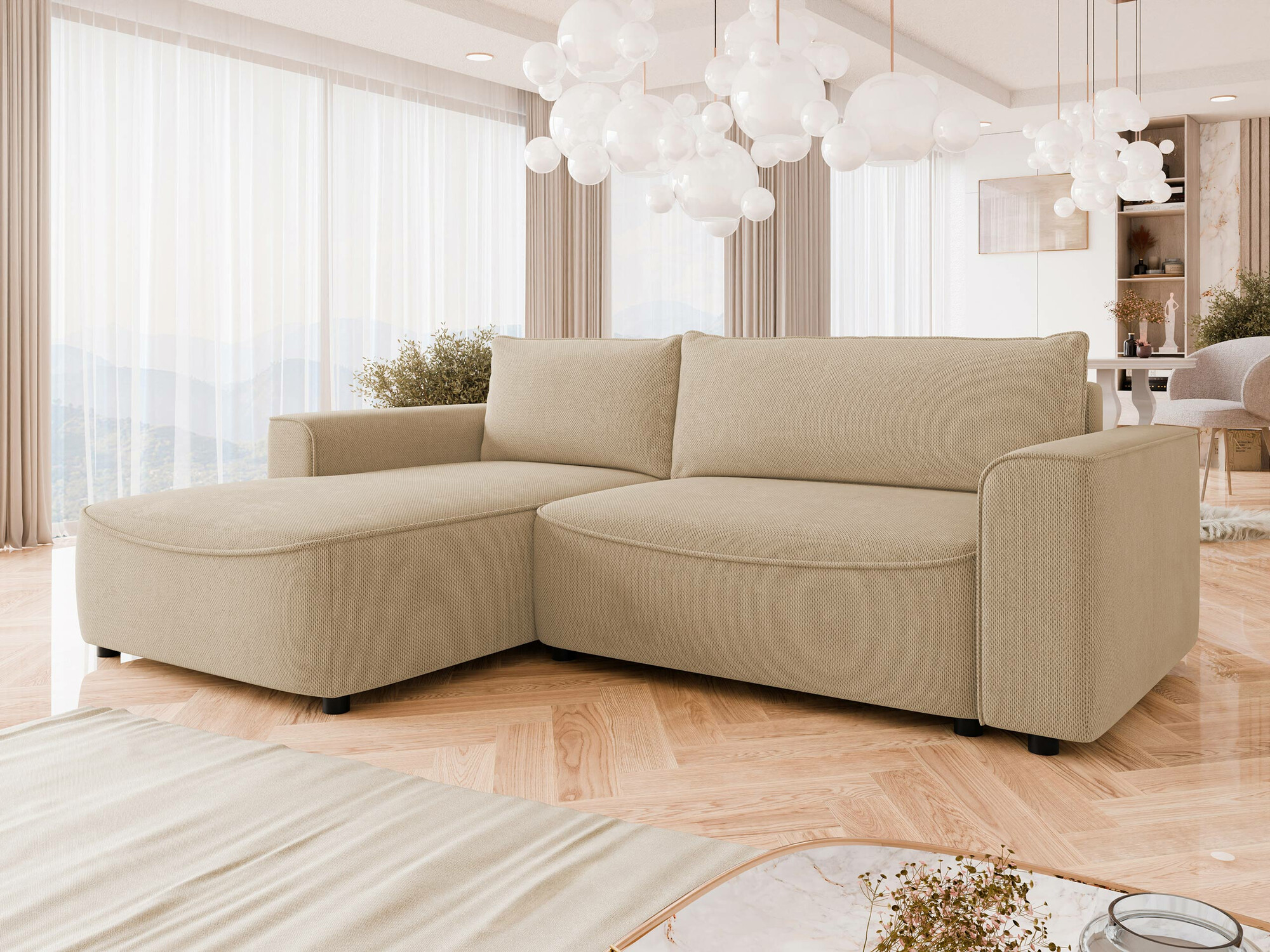 Corner sofa TrendyNest Monacha (Pretty 07)