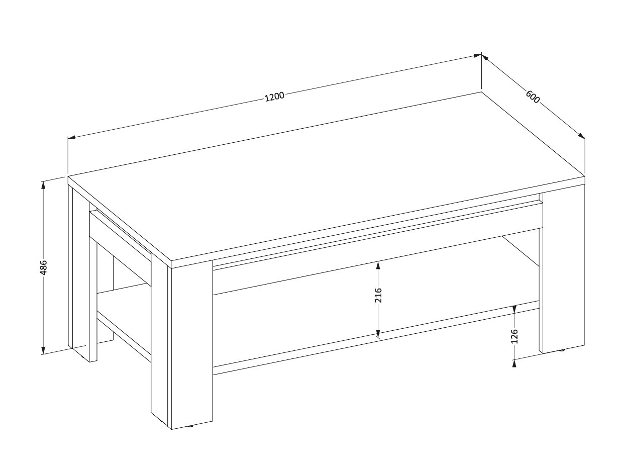 Coffee table Melmava 105