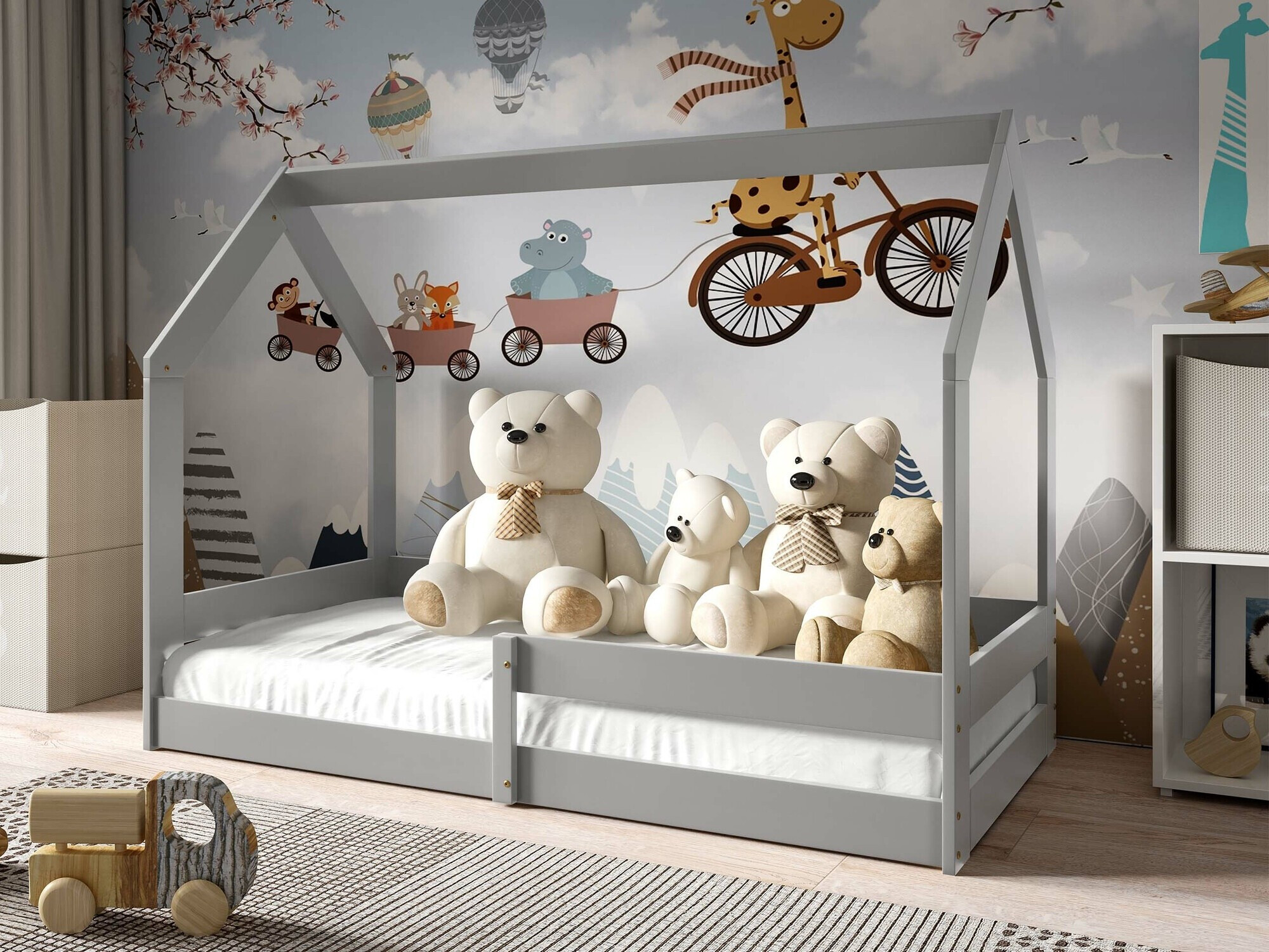 Bed Edmond 123 (Grey)