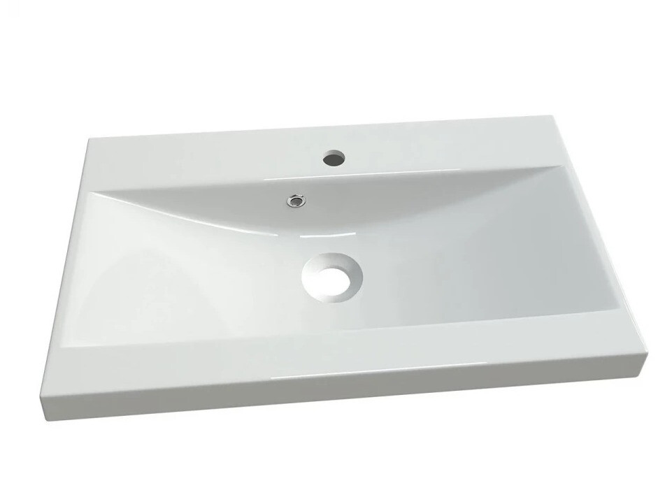 Bathroom set Sarasota 123 (Matera grey + Glossy white)