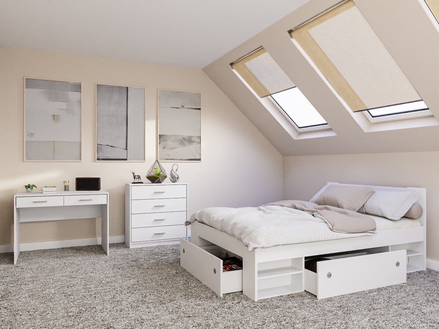 Bedroom set Novsore 155 (White)