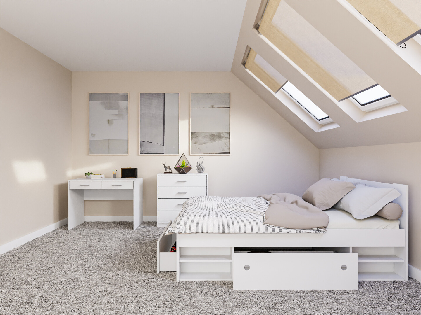 Bedroom set Novsore 155 (White)