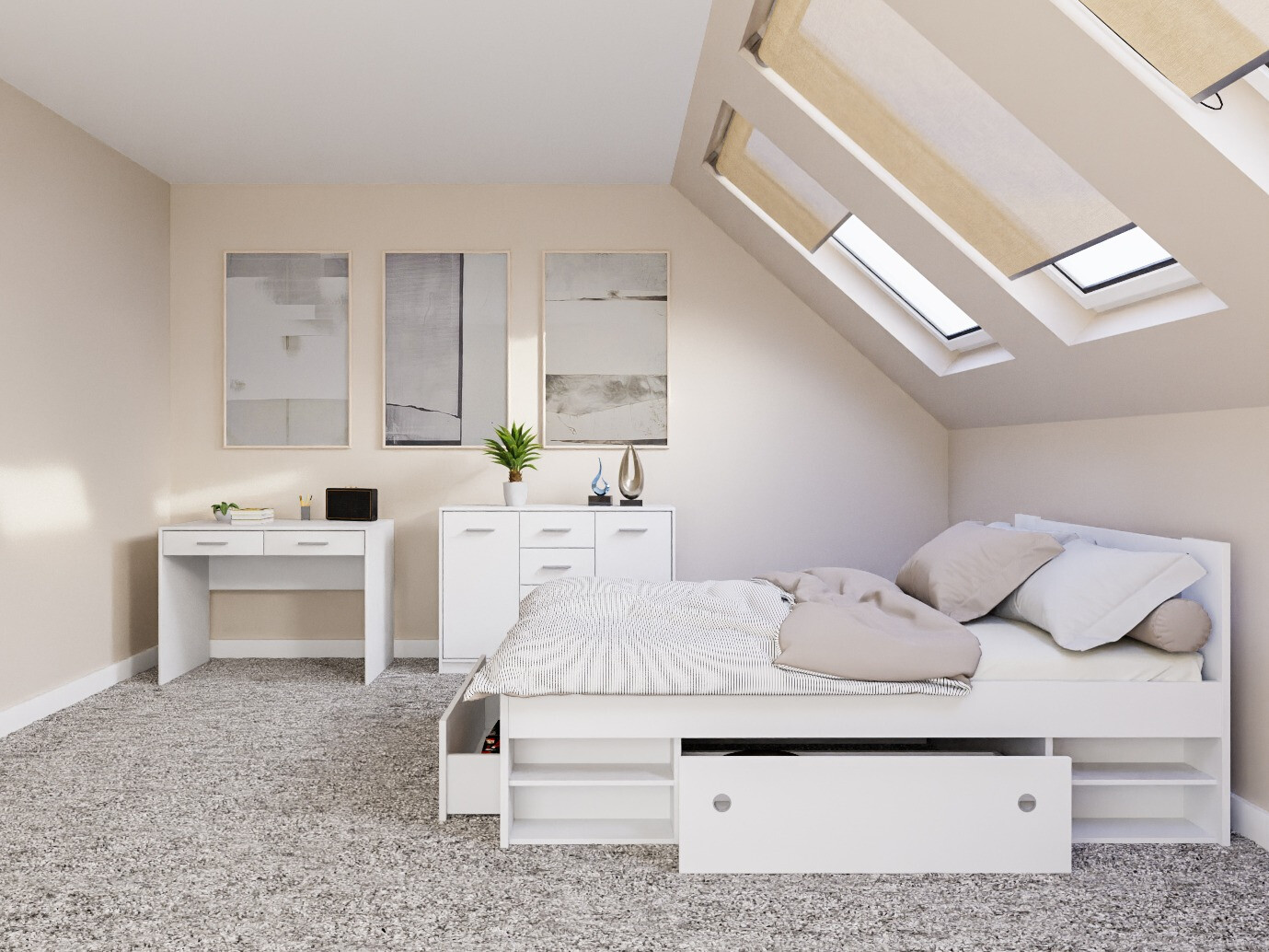 Bedroom set Novsore 156 (White)