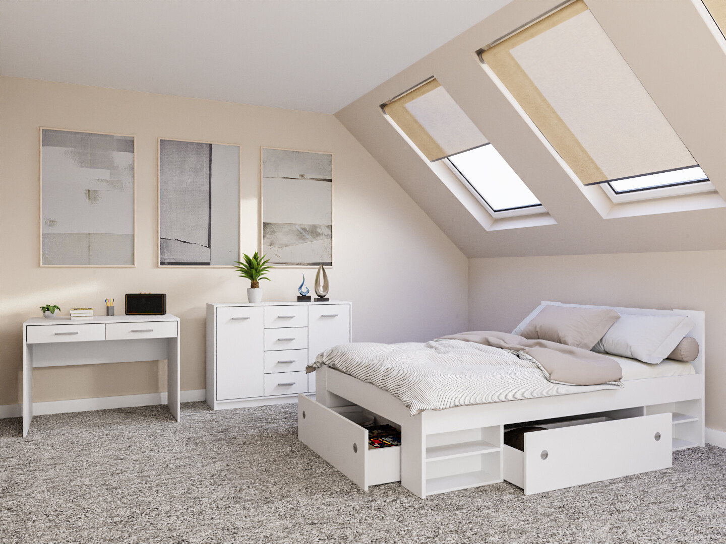 Bedroom set Novsore 156 (White)