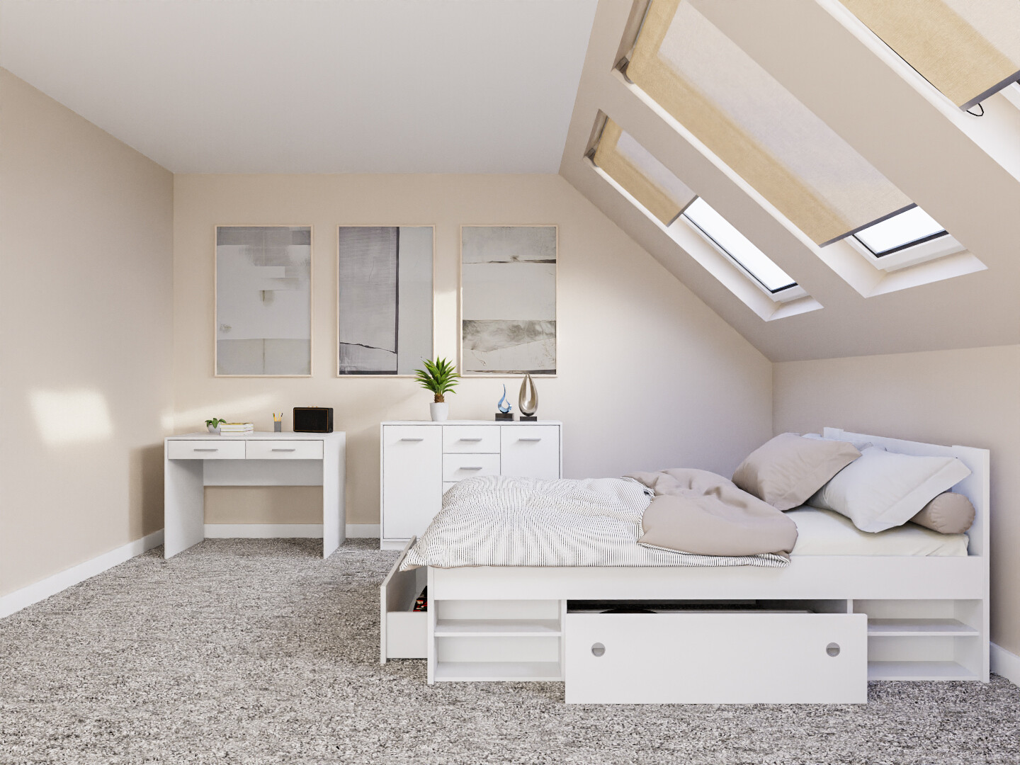 Bedroom set Novsore 156 (White)