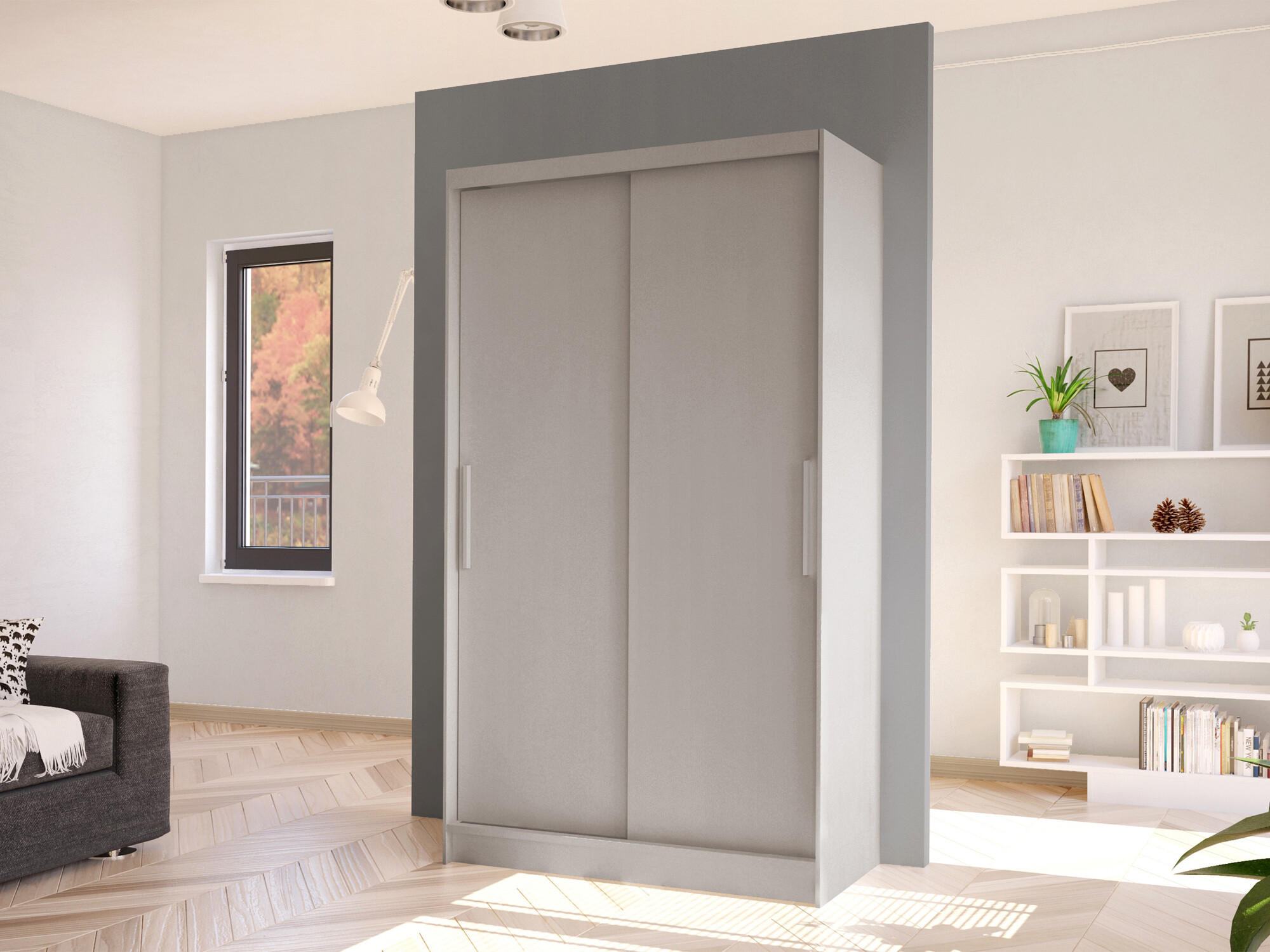 Wardrobe Closico Structor I (Cashmere)
