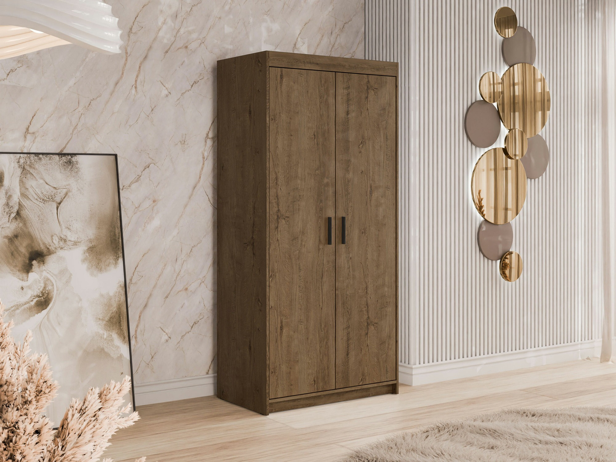 Wardrobe Novduni 100 (Lefkas oak)