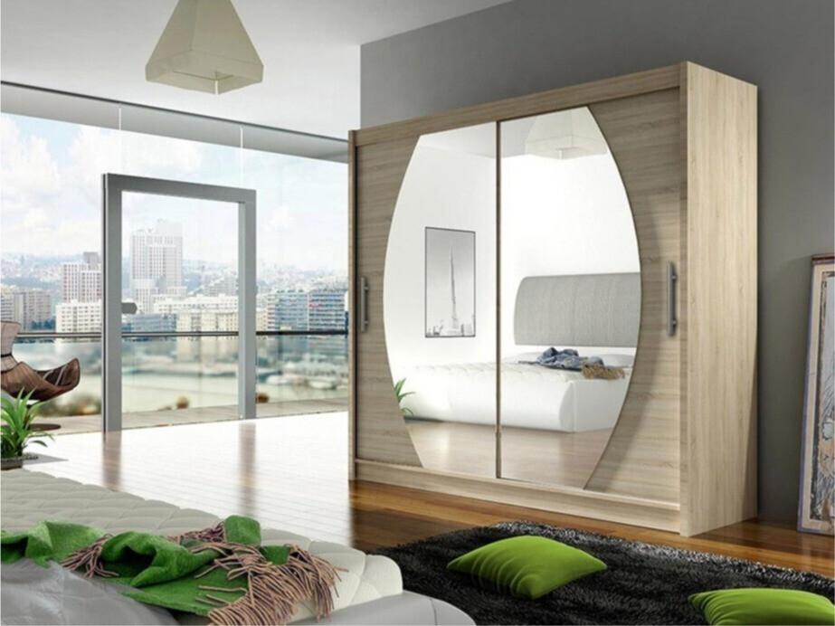 Wardrobe Closico Pallor IV (Sonoma oak)