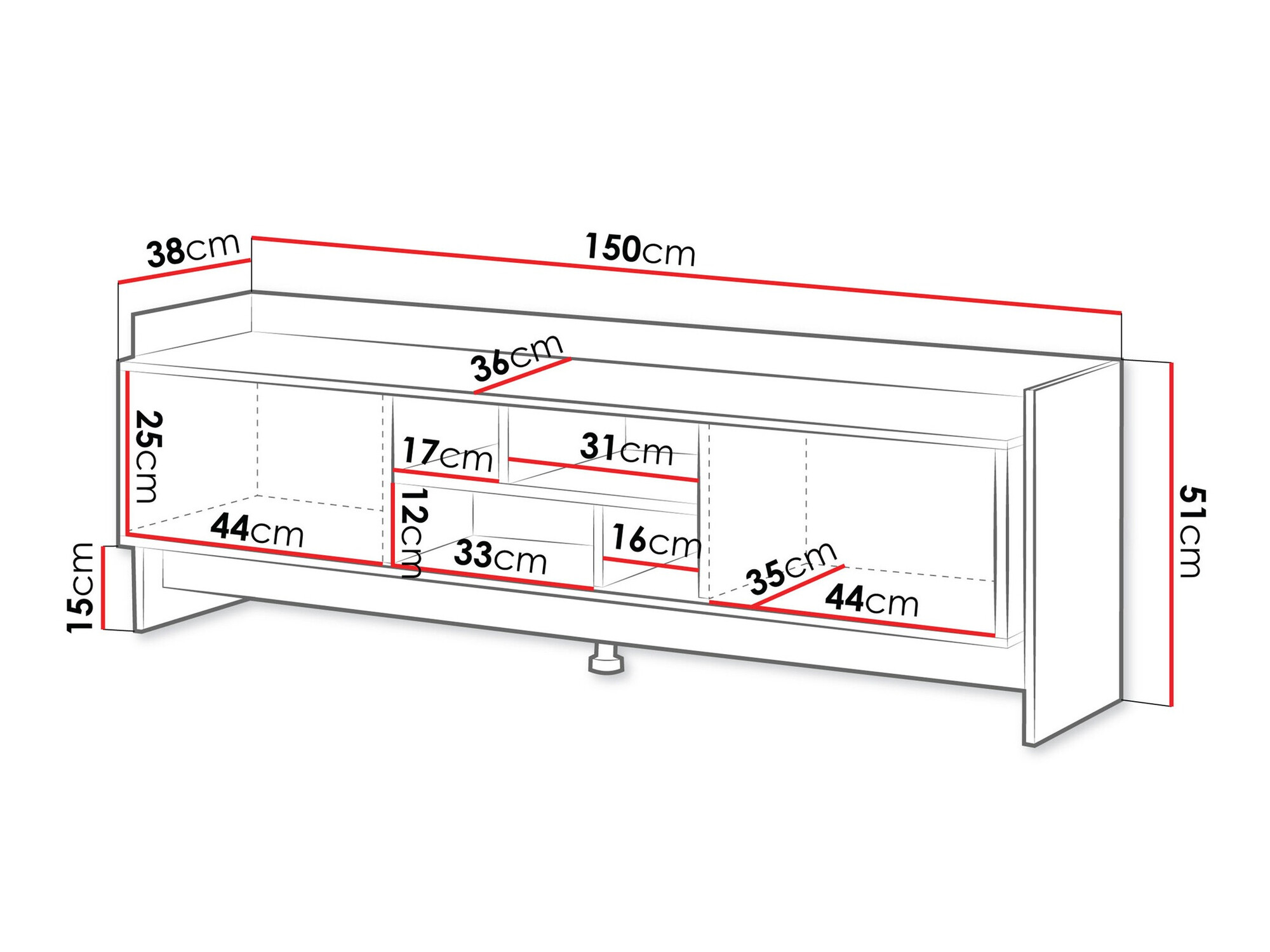 TV stand Mavnoli 105